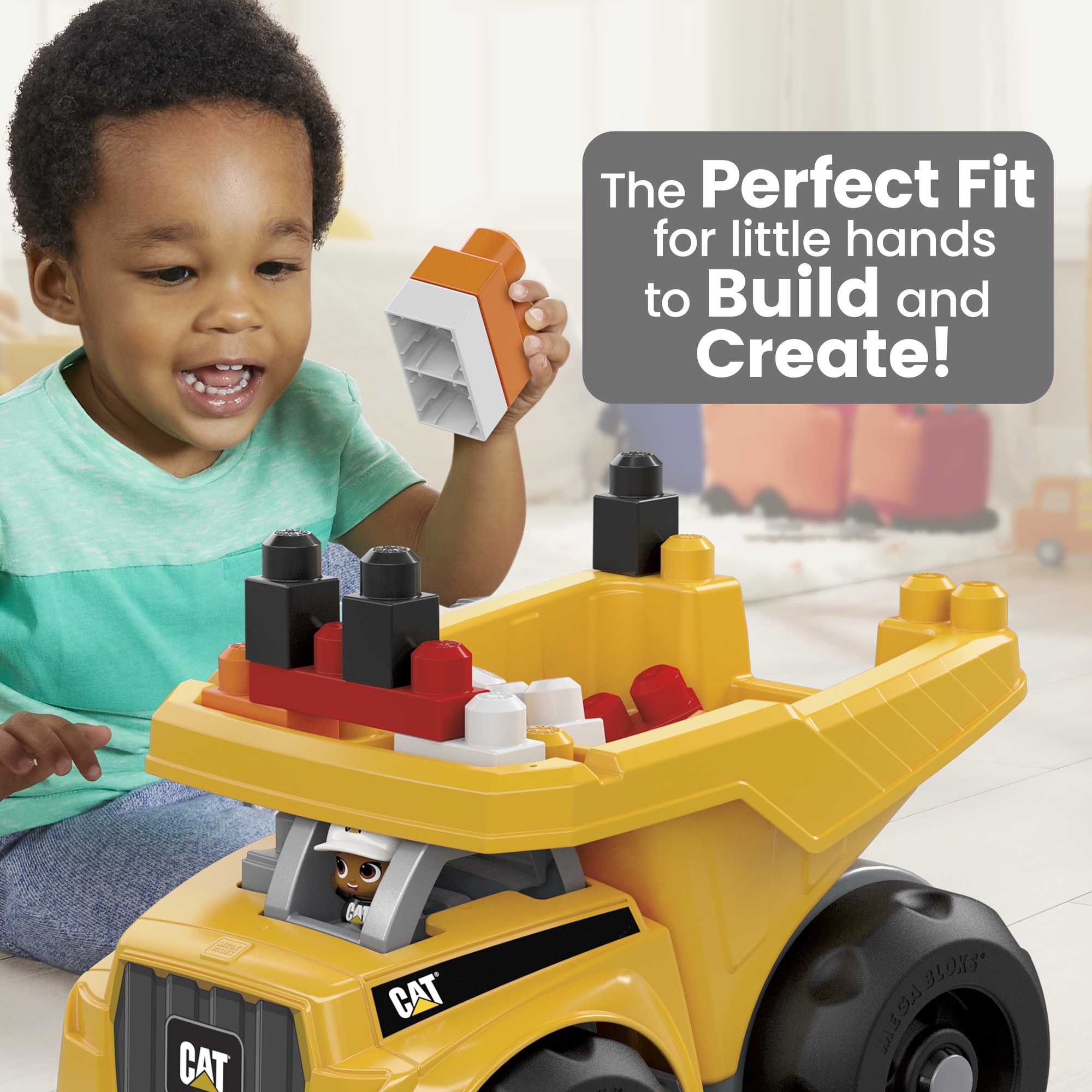 MEGA Bloks Cat Large Dump Truck - Image 2