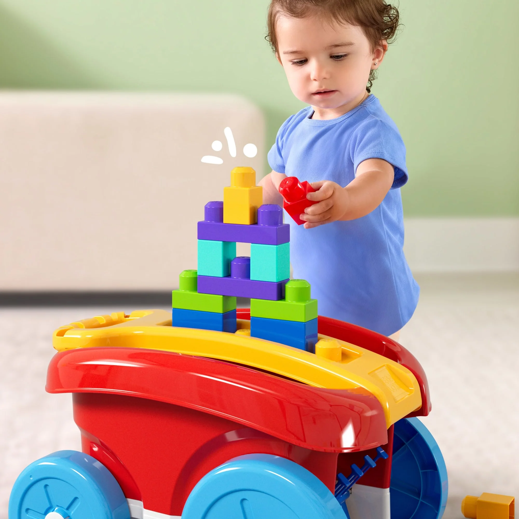 Mega Bloks Jogo de Construção Vagão recolhe blocos - Image 5