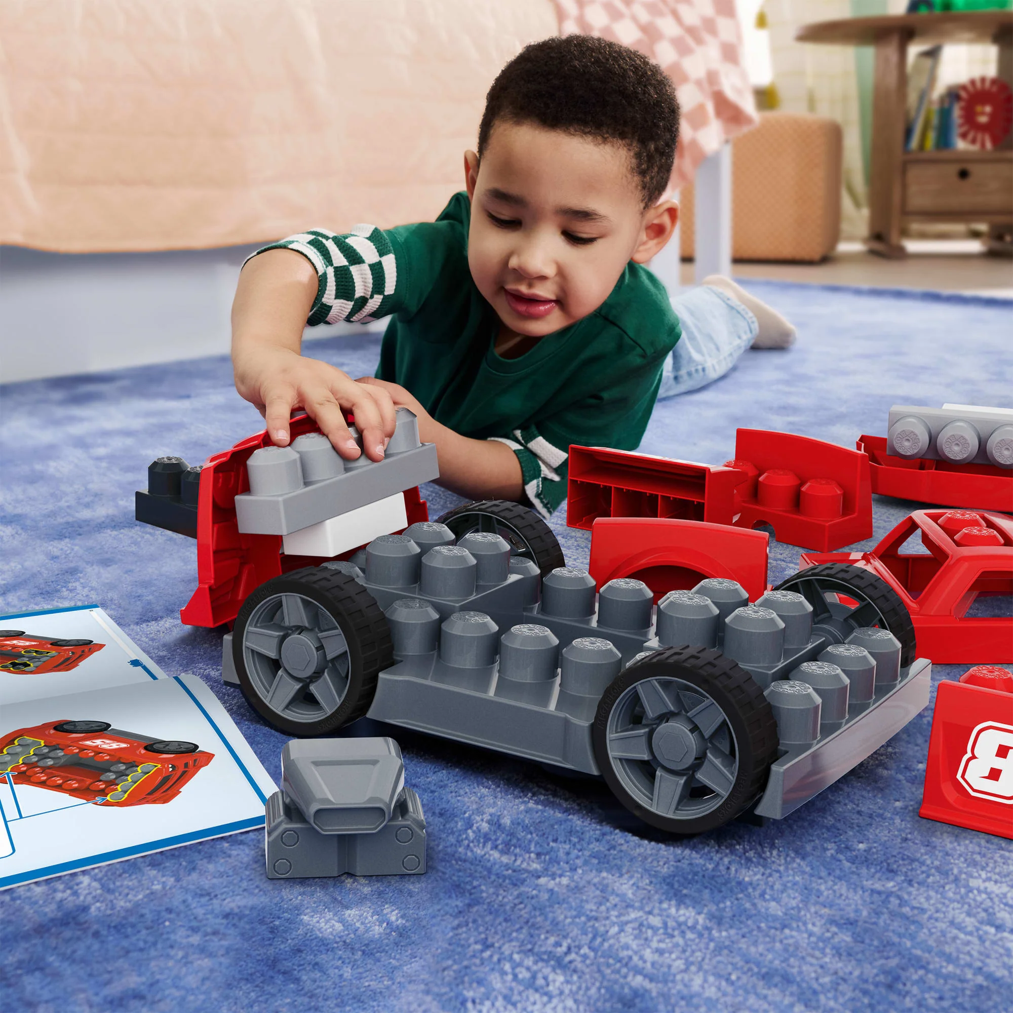 Mega Bloks Juguete de Construcción 3 en 1 Auto Arma y Acelera - Image 2