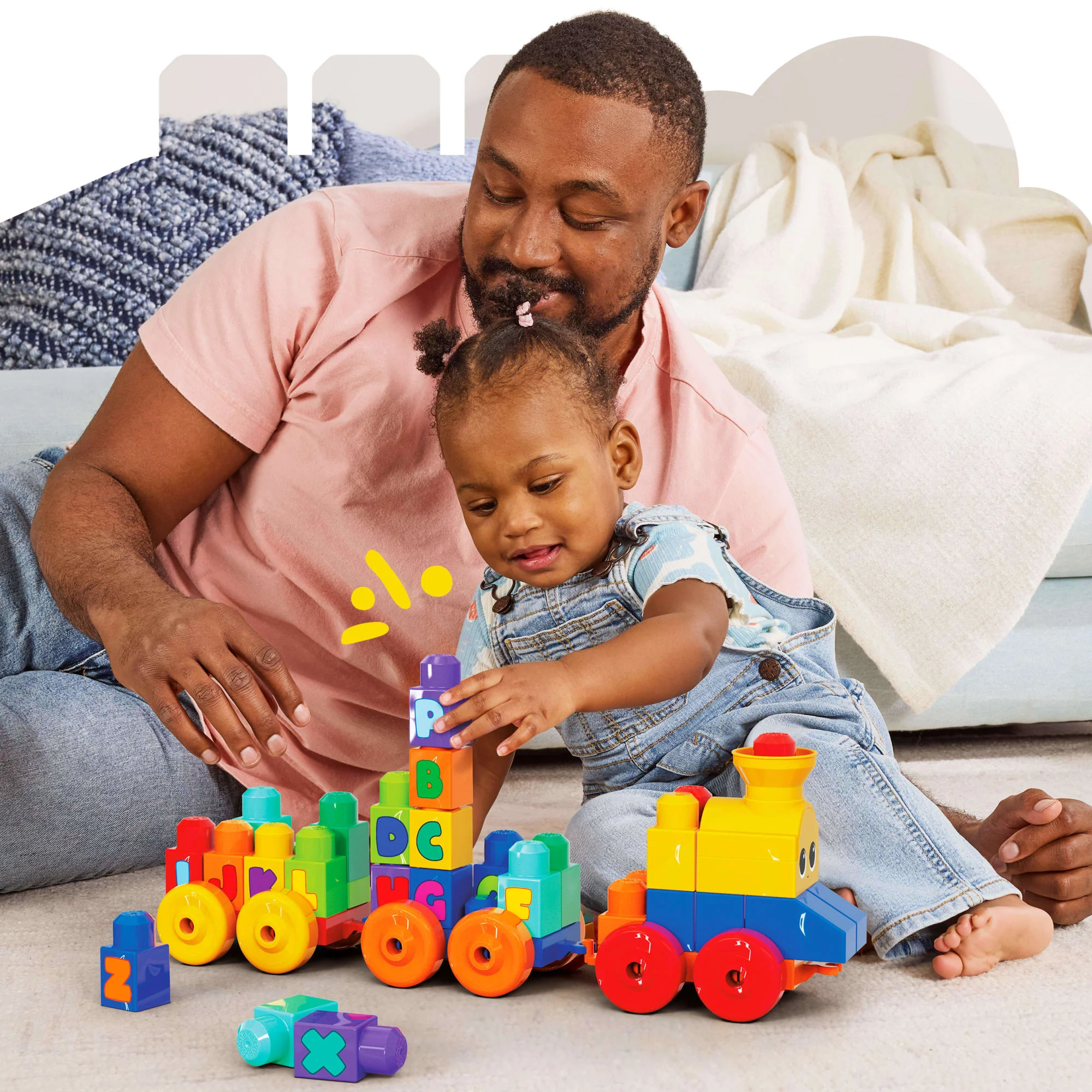 Mega Bloks Juguete de Construcción Abc Tren de Aprendizaje - Image 5