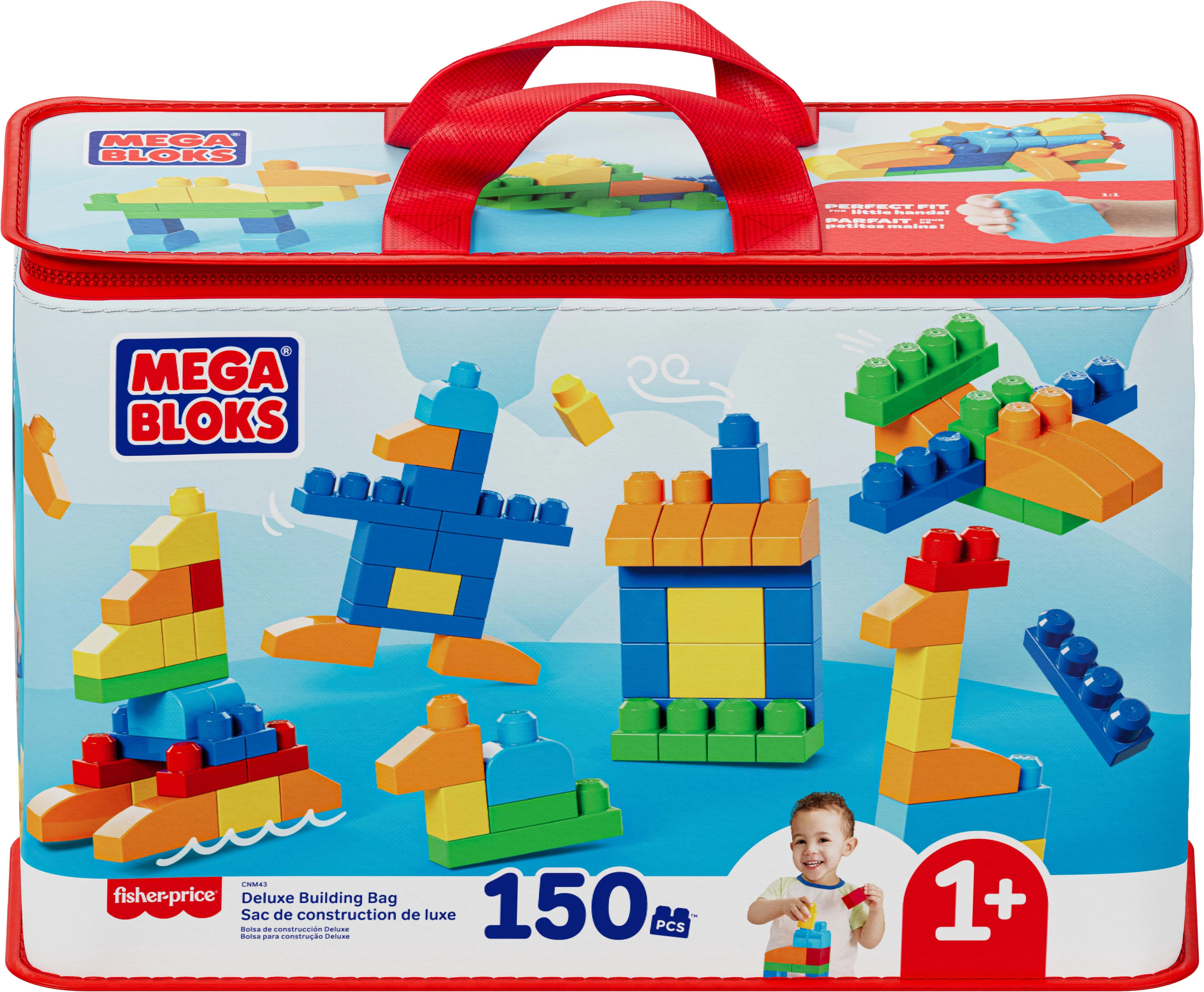 Mega Bloks Juguete de Construcción bolsa clásica con 150 bloques - Image 6