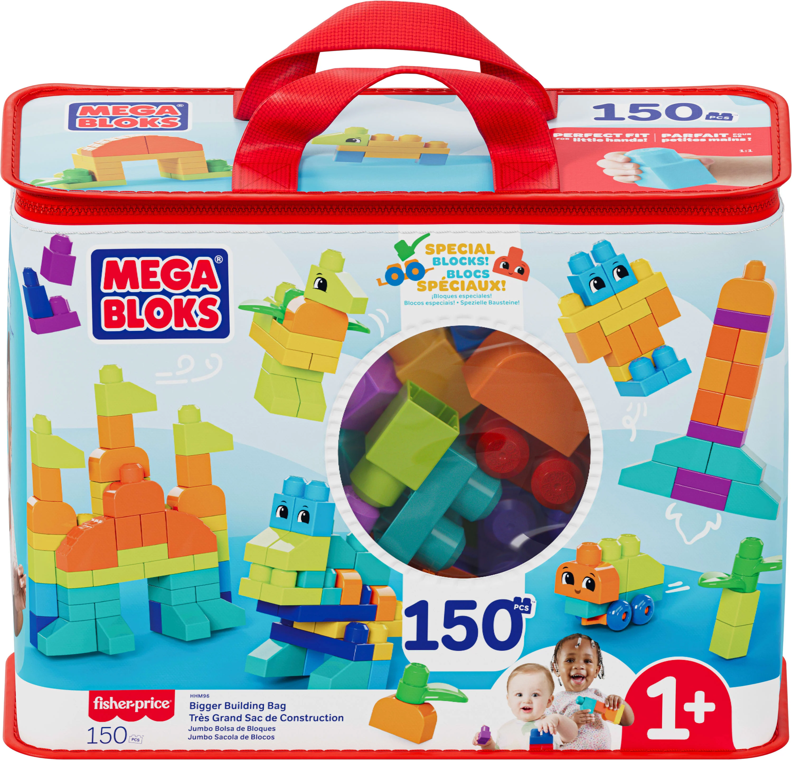 Mega Bloks Juguete de Construcción bolsa clásica de 150 bloques - Image 6