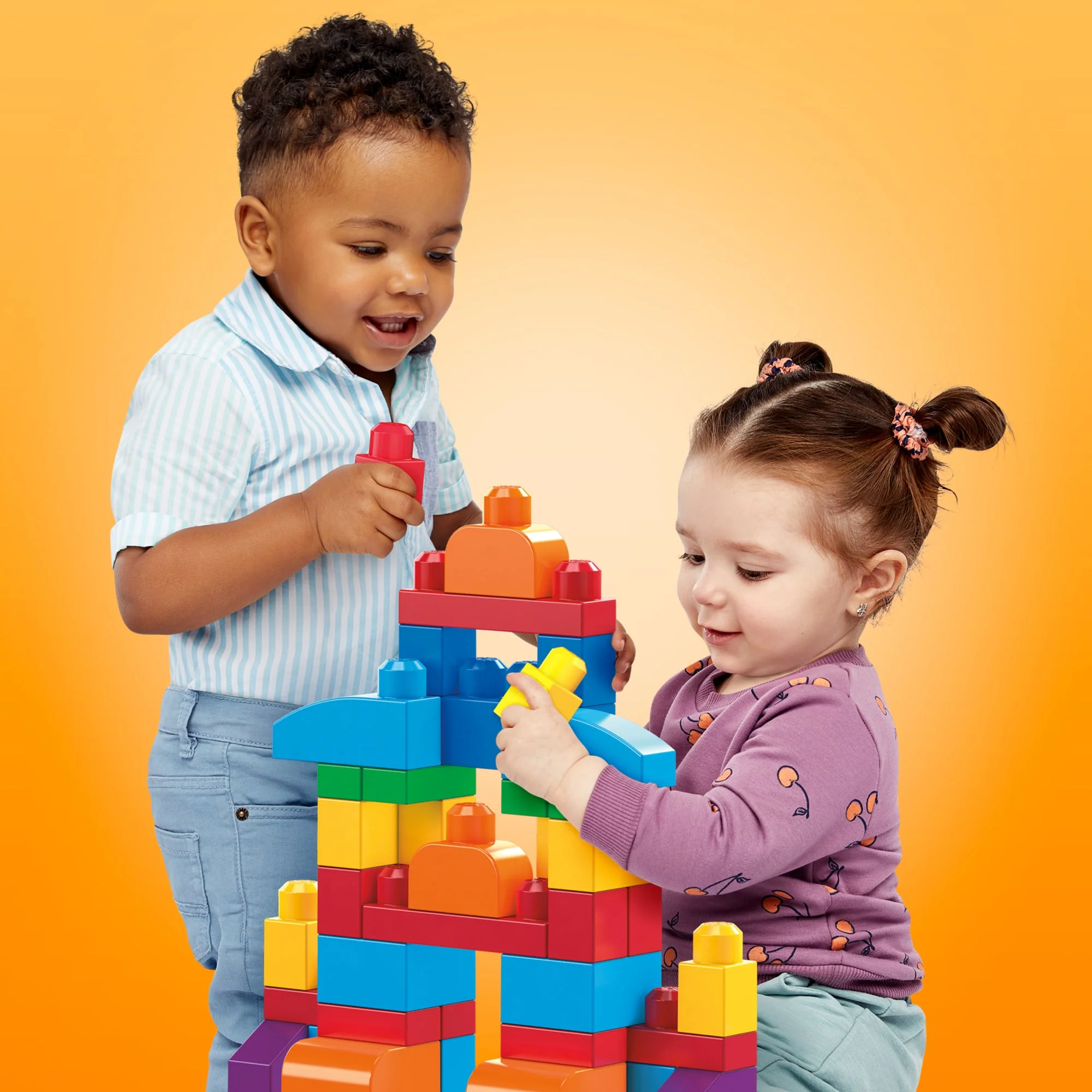Mega Bloks Bolsa Clásica De Construcción con 60 Bloques - Image 3