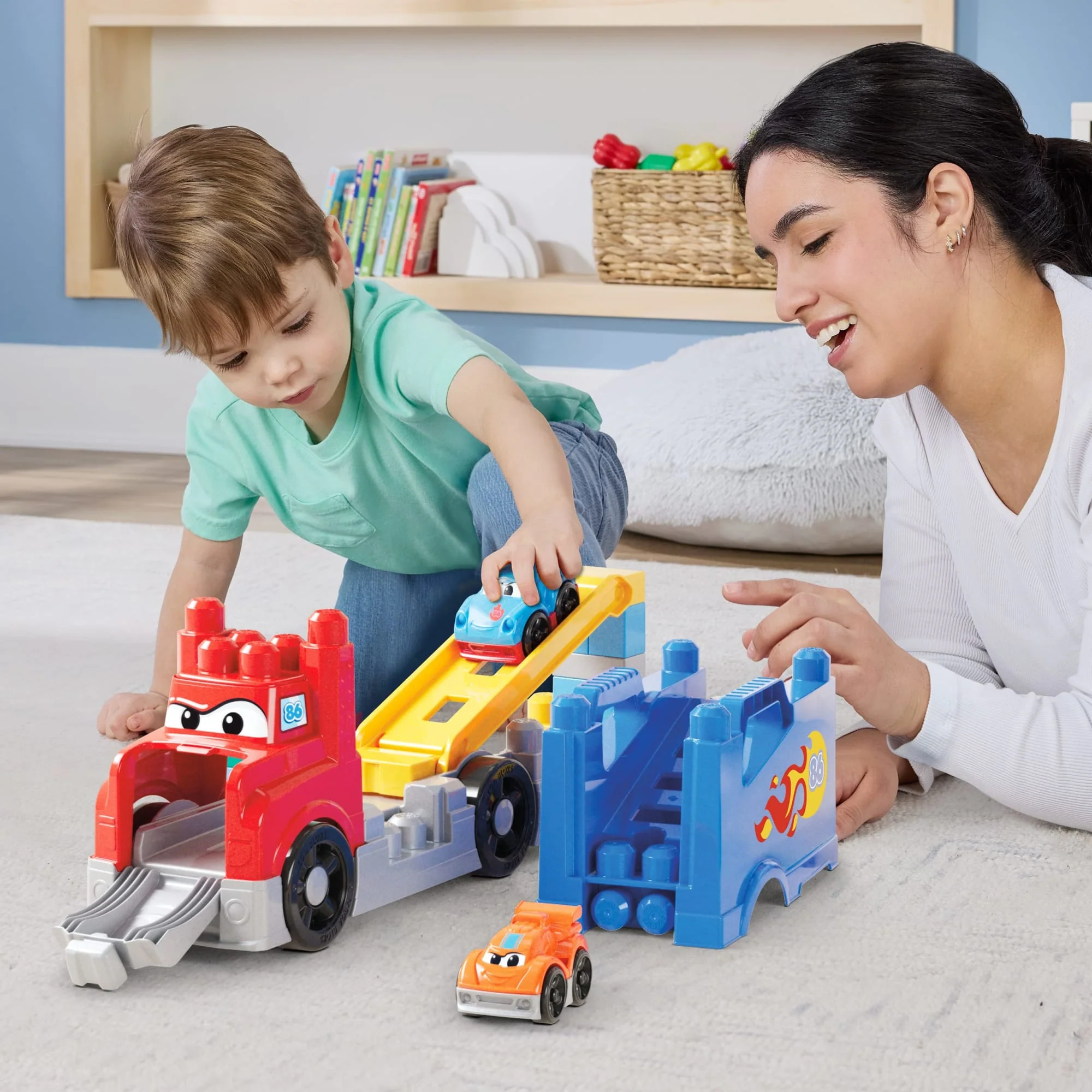 Mega Bloks Juguete de Construcción Grúa ¡Construye y Compite! - Image 6