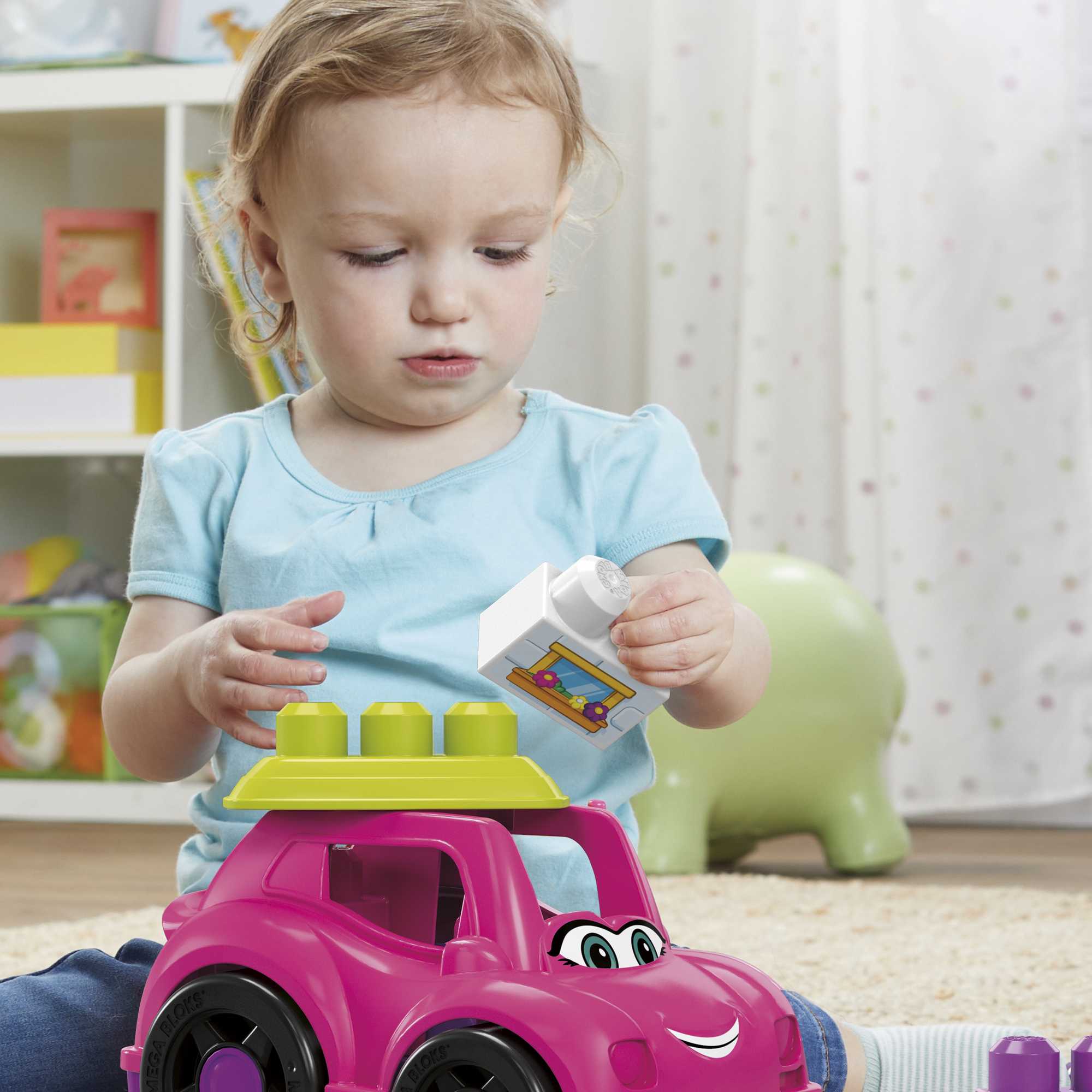 Mega Bloks Juguete de Construcción Pequeño Vehículo Convertible de Catie - Image 2