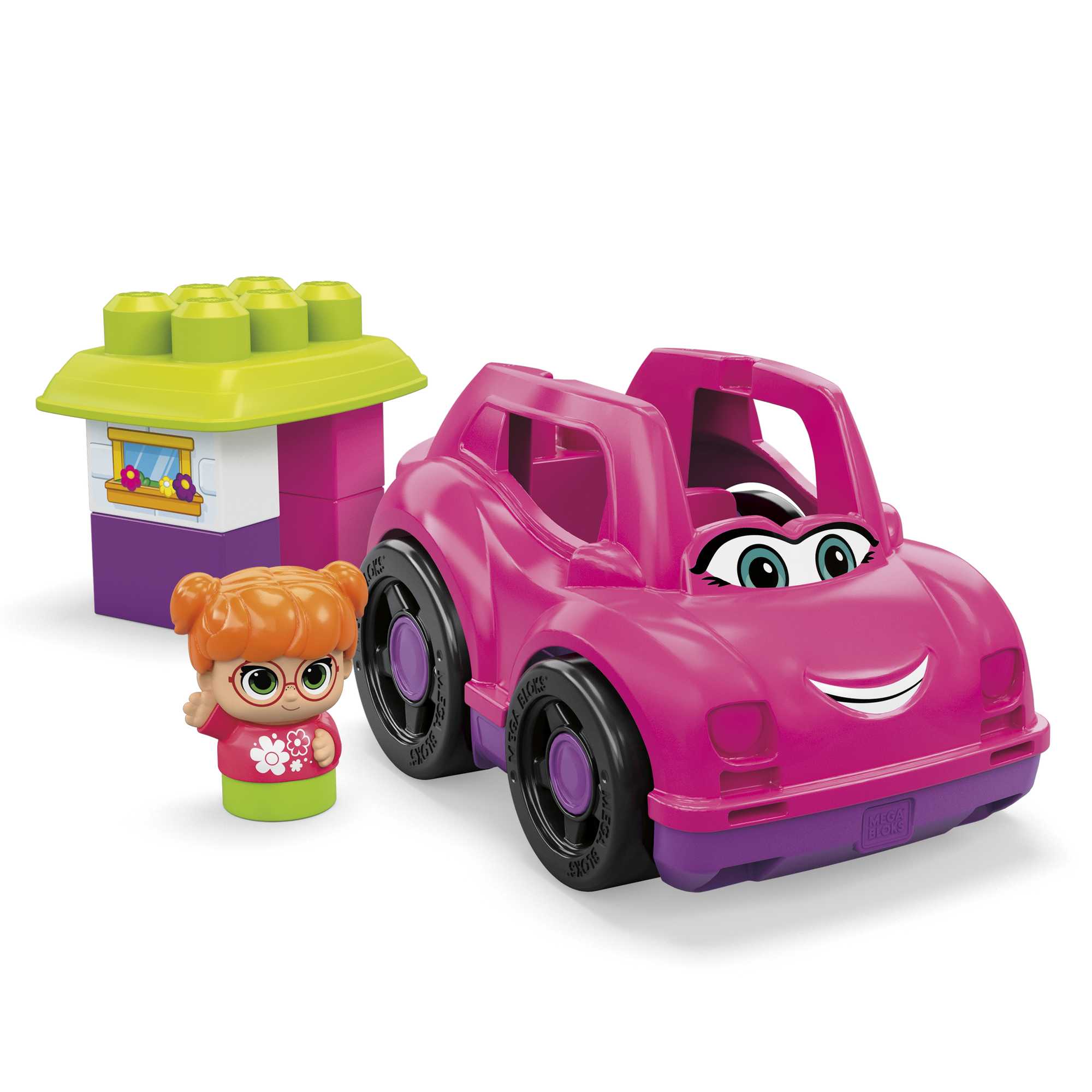 Mega Bloks Juguete de Construcción Pequeño Vehículo Convertible de Catie - Image 3