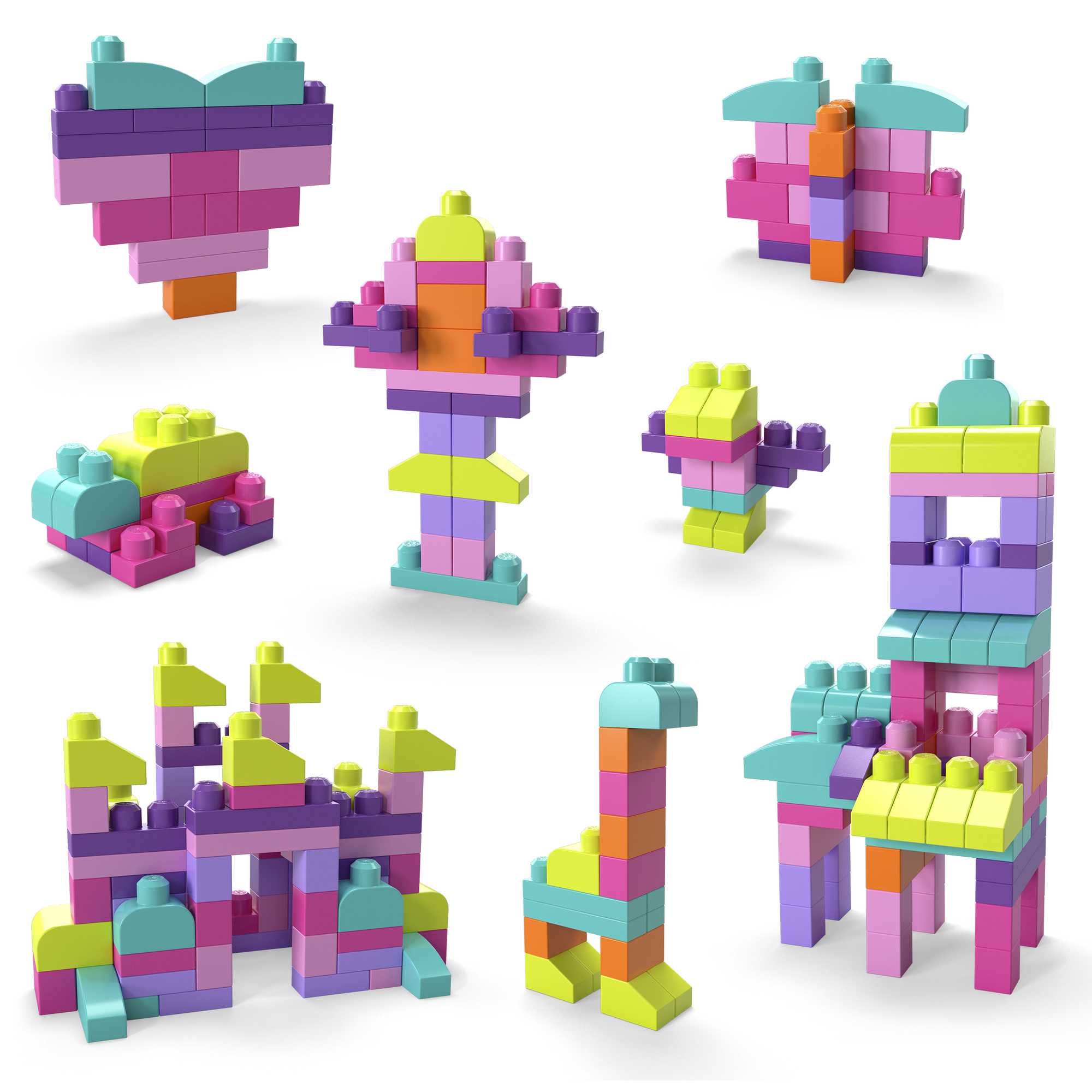 Mega Bloks Sac Rose 80 Briques - Image 5