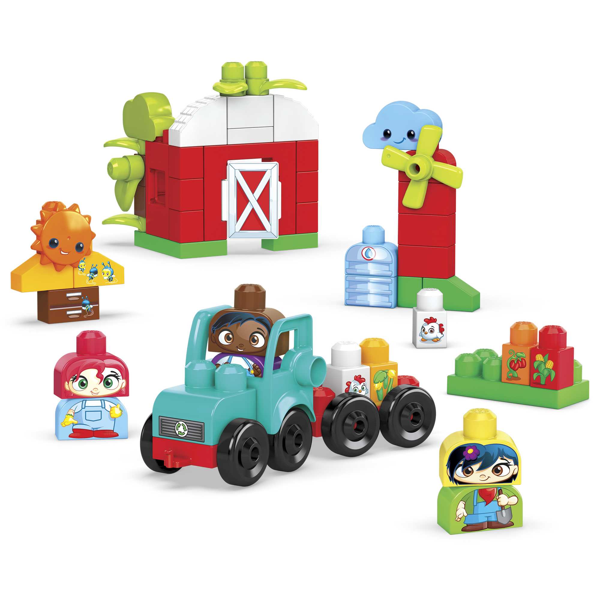 Mega Bloks Ville Verte Ferme Culture et Protection - Image 2