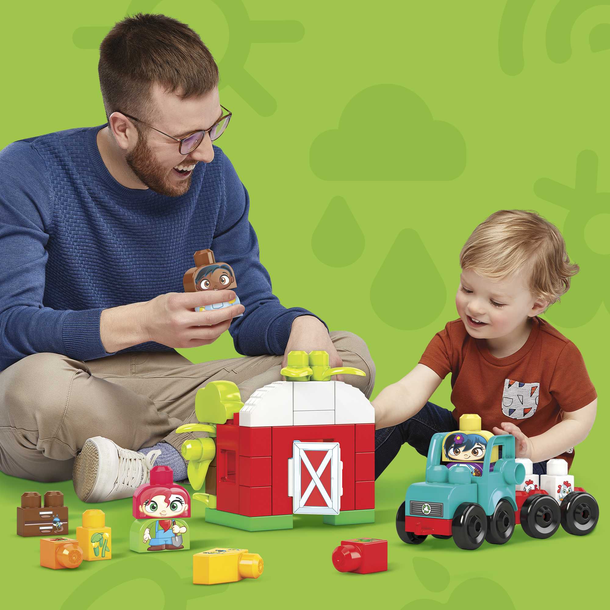 Mega Bloks Ville Verte Ferme Culture et Protection - Image 3
