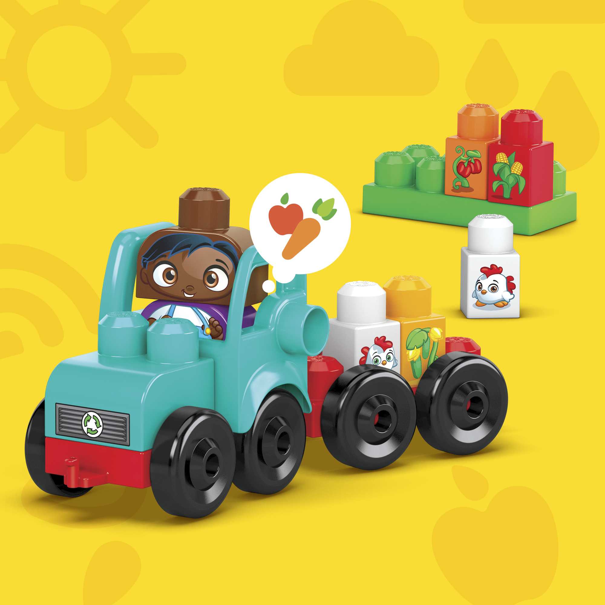 Mega Bloks Ville Verte Ferme Culture et Protection - Image 6
