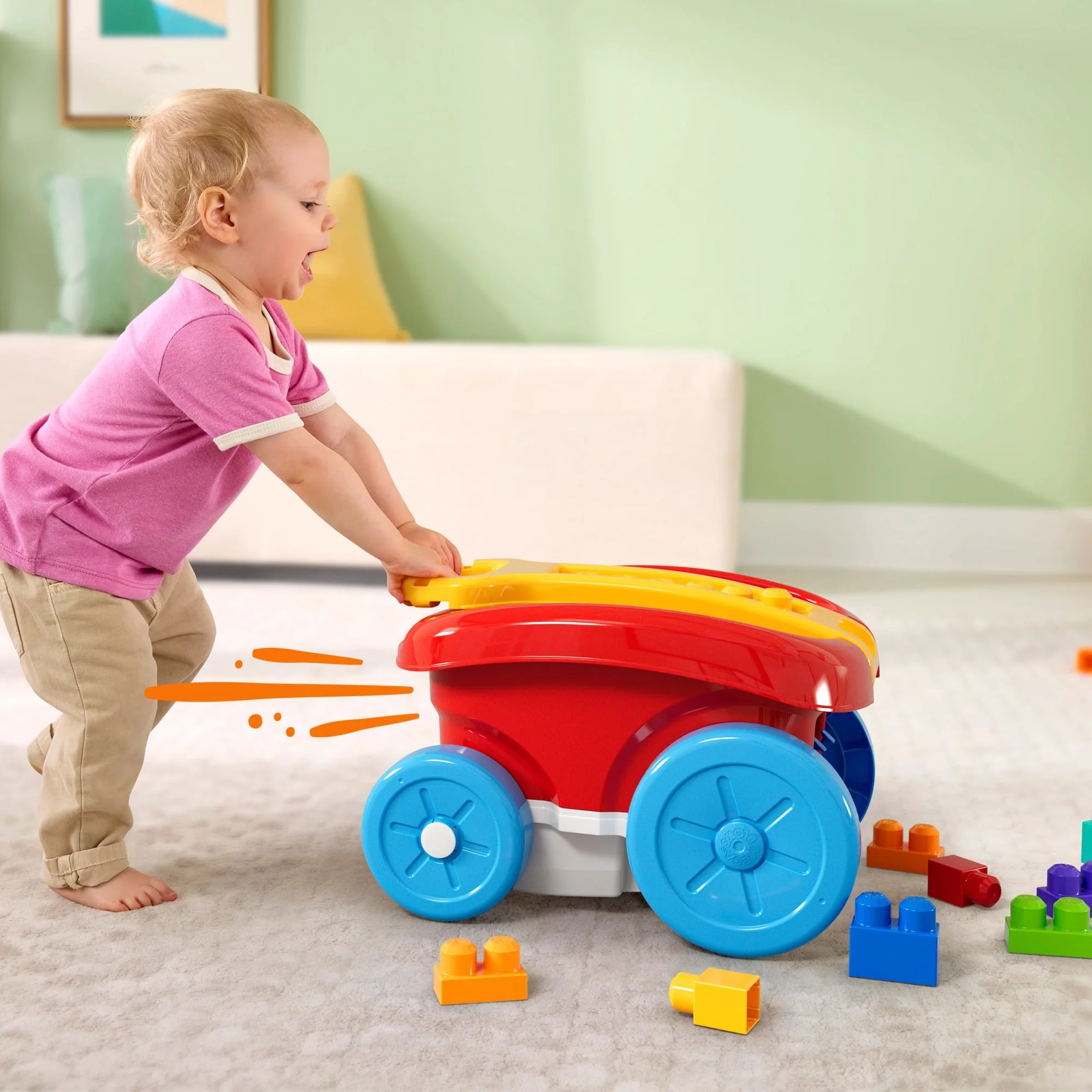 Mega Bloks® Wagon Ramasseur de Blocs - Image 3