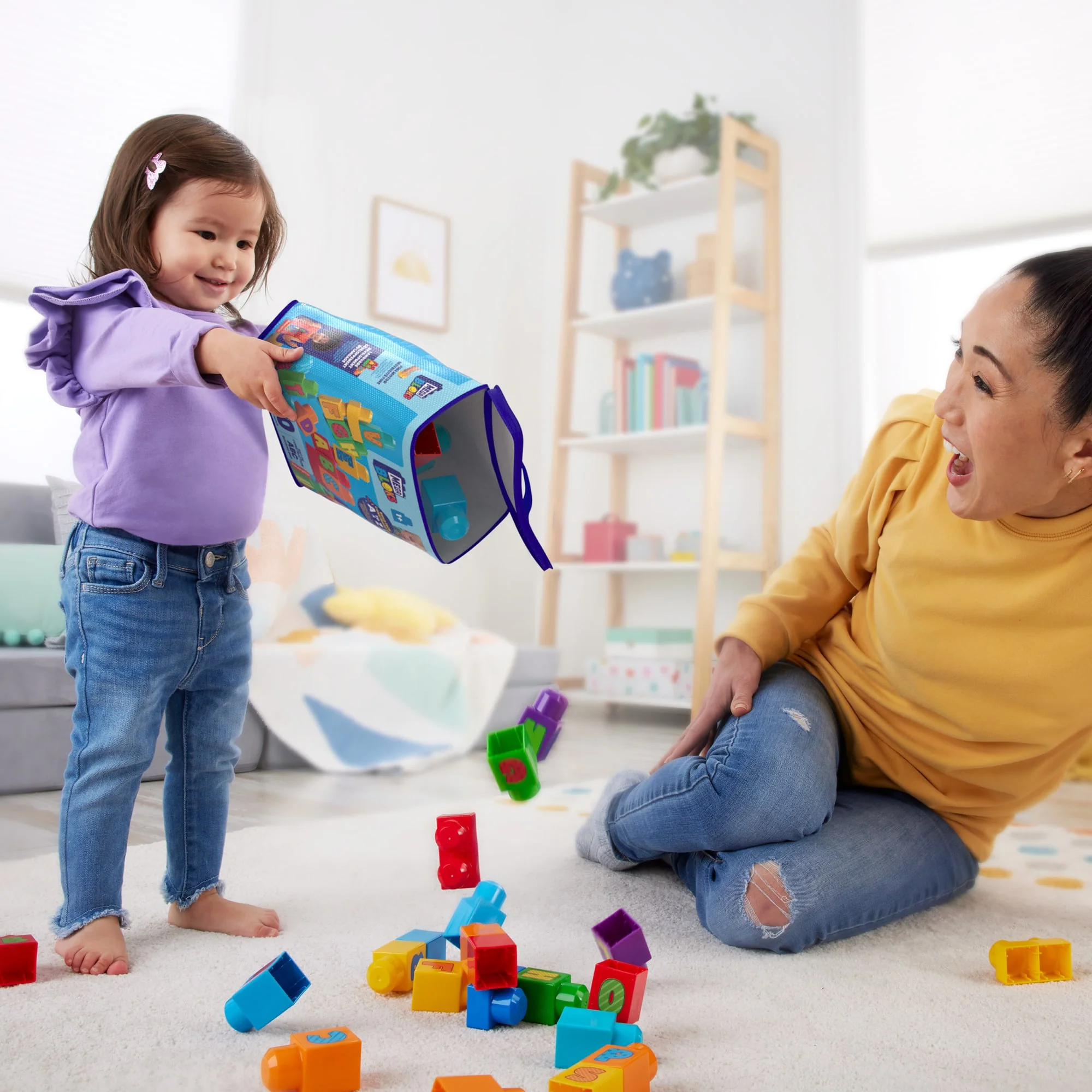 Mega Bloks  Fisher-Price  Sac de Construction Abc (30 Pièces) - Image 5