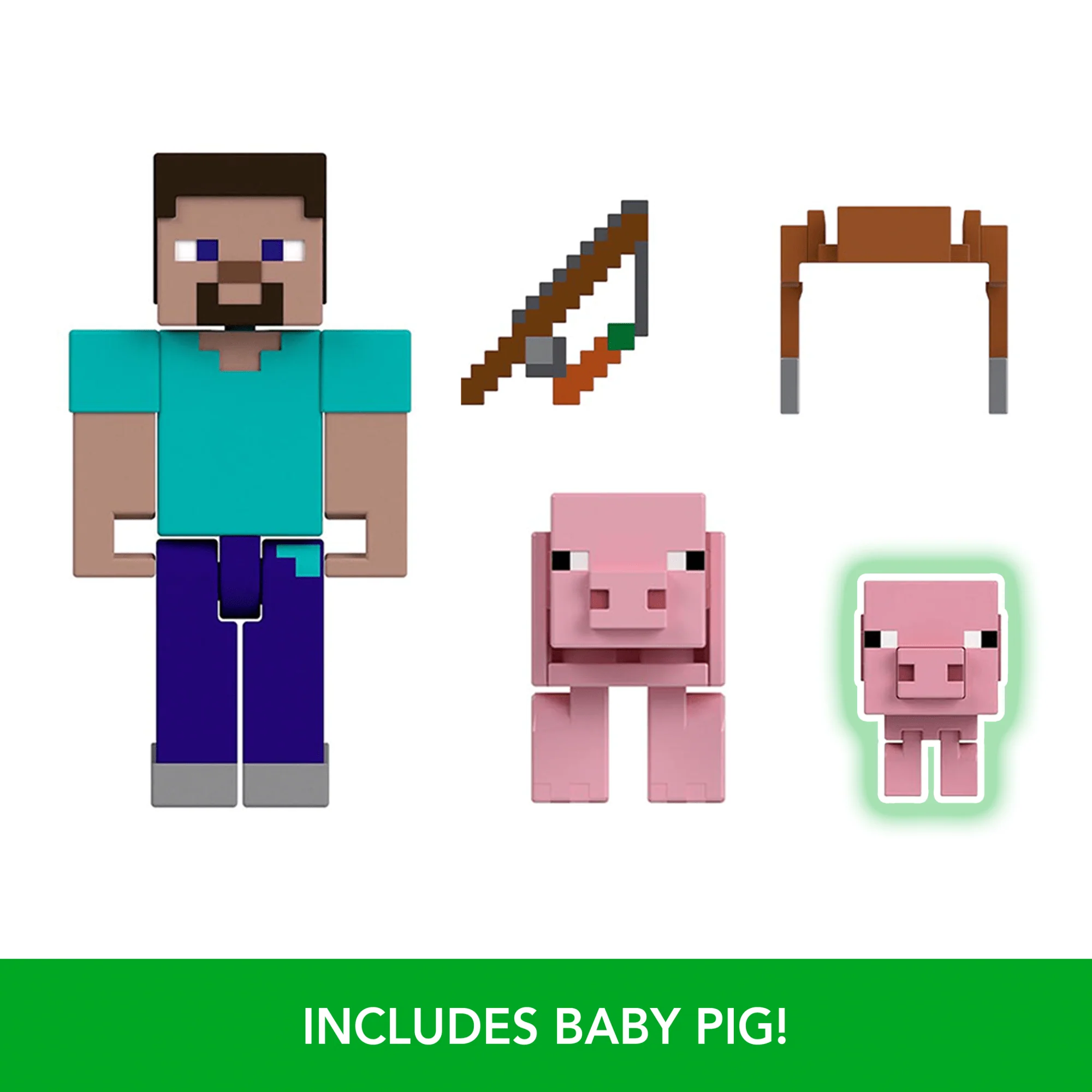 Minecraft Toys, 2-Pack Of Action Figures, Gifts For Kids - Image 4