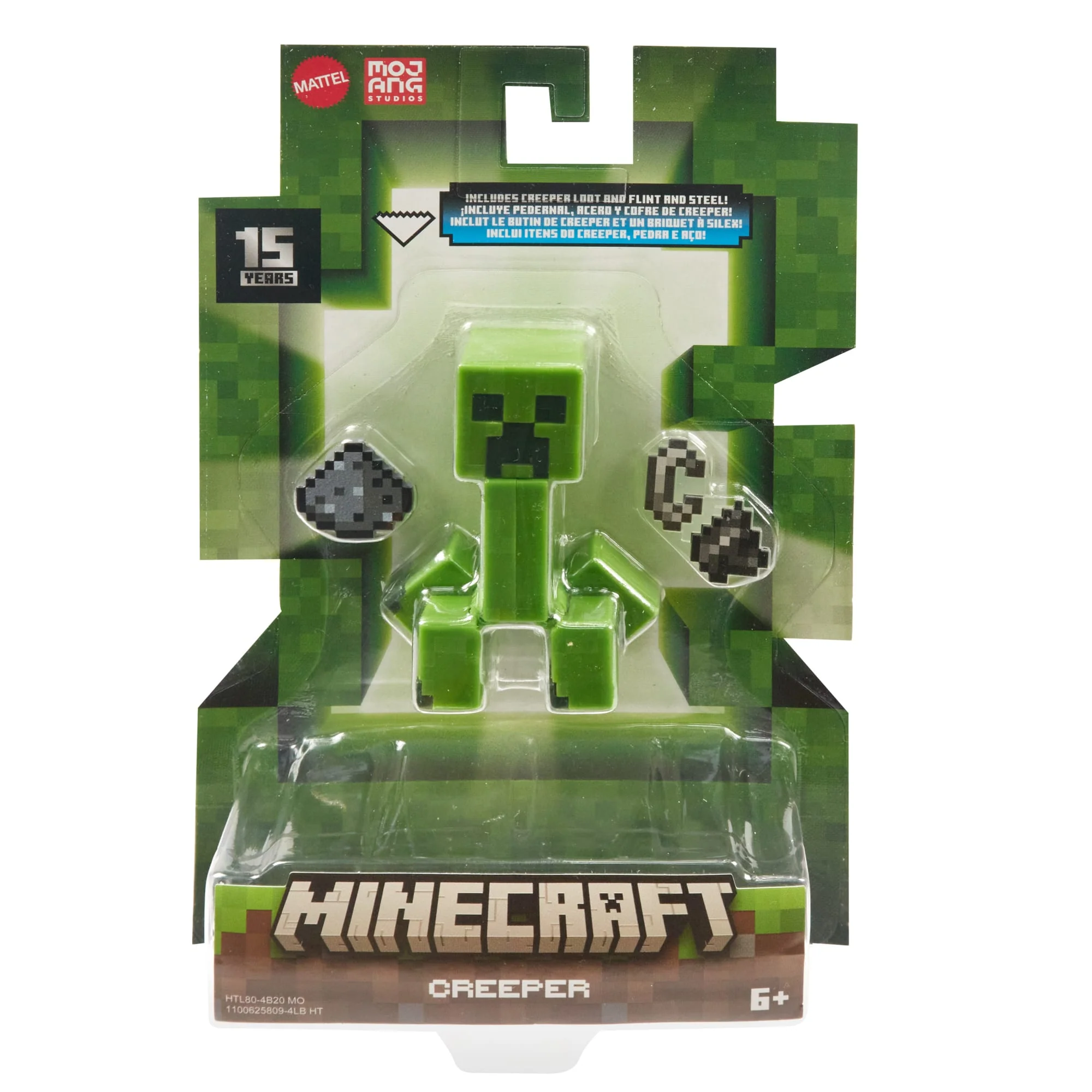 Minecraft Action Figures & Accessories Collection, 3.25-in Scale & Pixelated Design (Characters May Vary) - Image 3