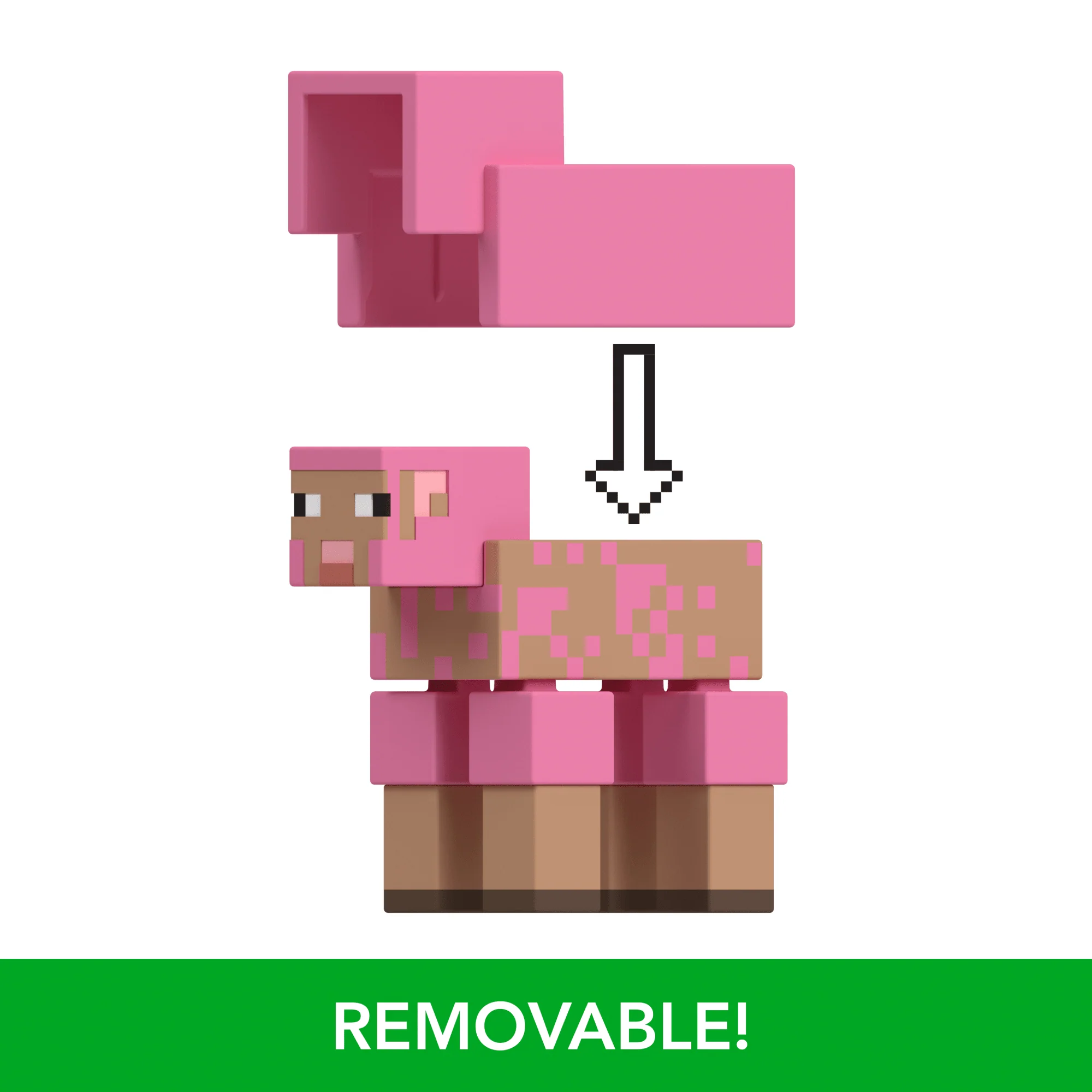 Minecraft Action Figures & Accessories Collection, 3.25-in Scale & Pixelated Design (Characters May Vary) - Image 4