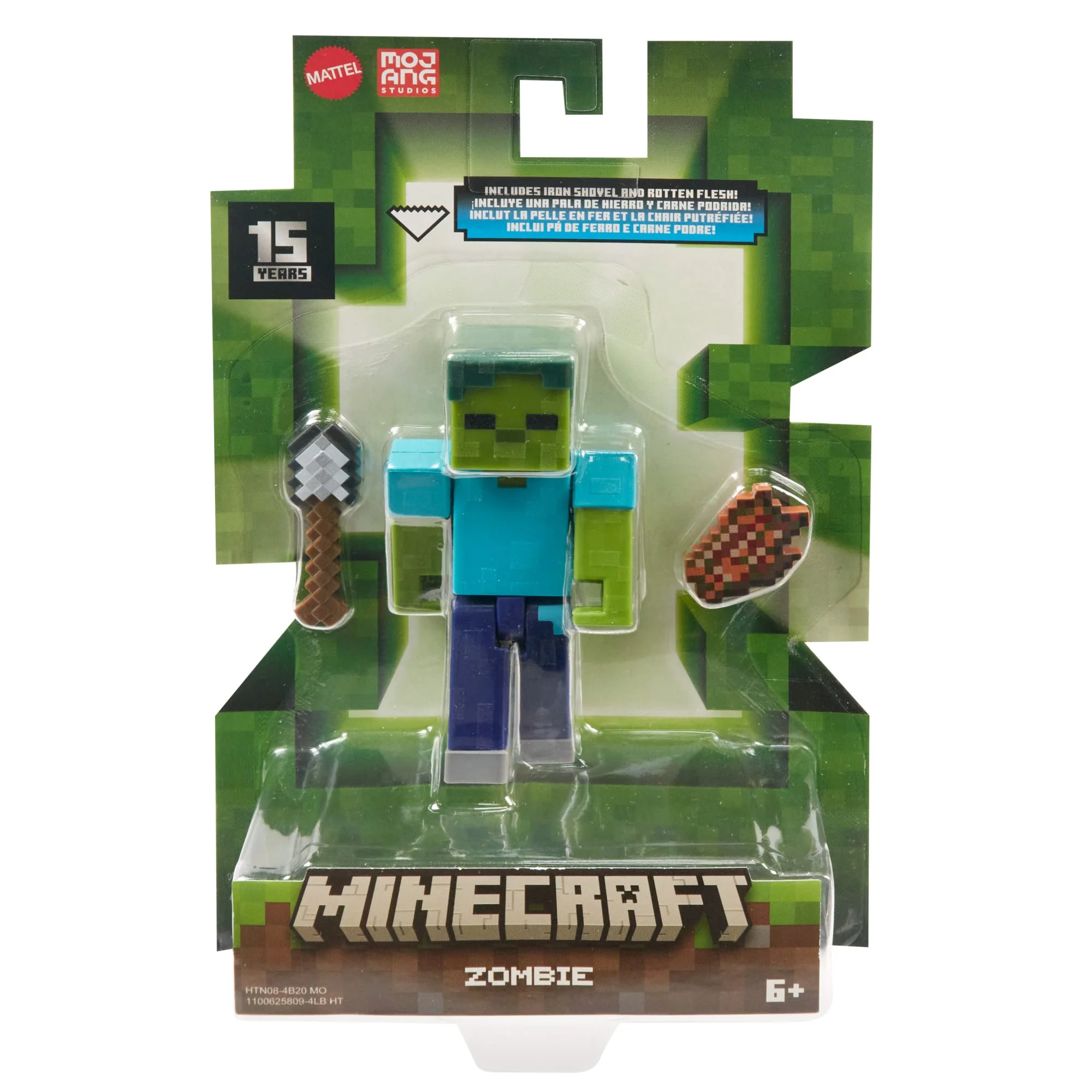 Minecraft Action Figures & Accessories Collection, 3.25-in Scale & Pixelated Design (Characters May Vary) - Image 6