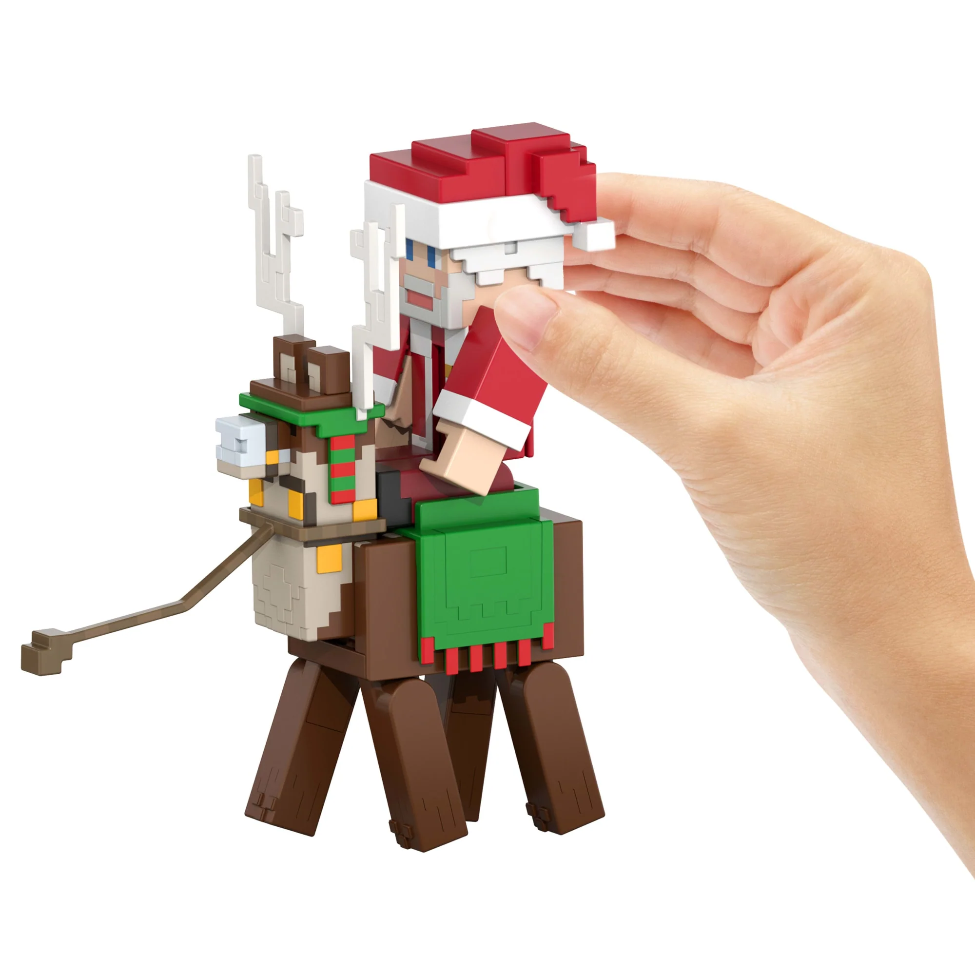 Minecraft Advent Calendar, 3 3.25-in Scale Action Figures, 17 Accessories & 4 Stickers - Image 2