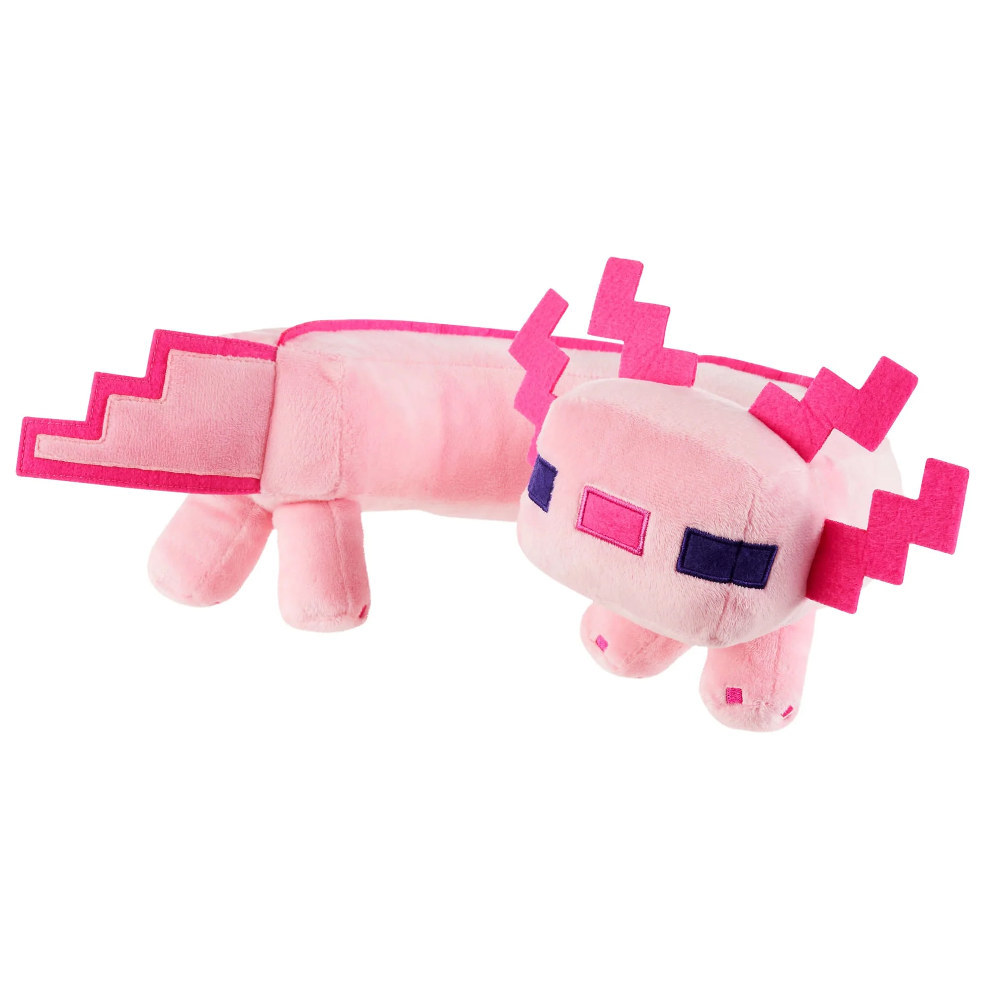 Minecraft Axolotl Neck Pillow, Plush Toy With Sound Feature, Curved To Stay in Place - Image 5