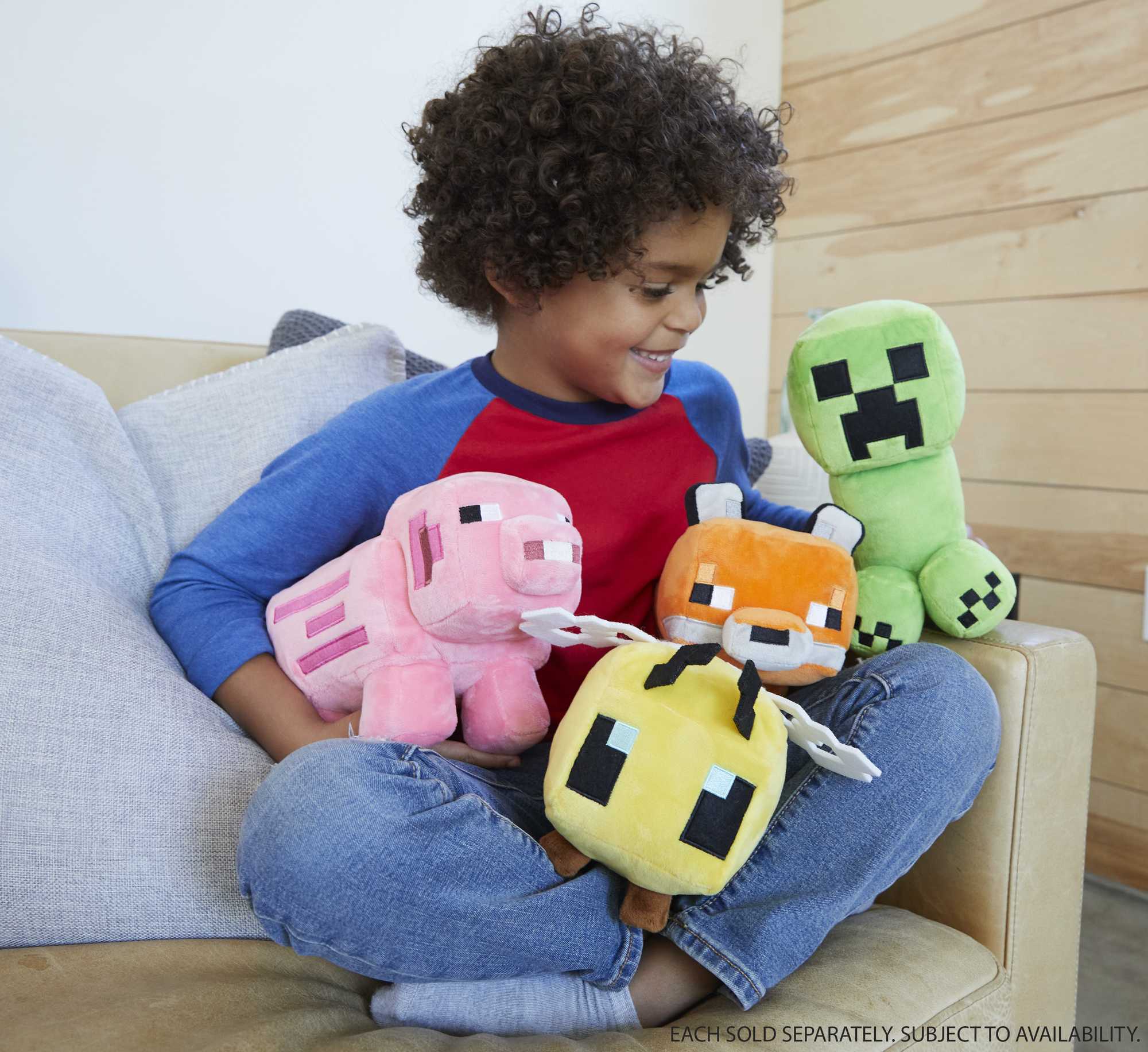 Minecraft Plush Dolls 8-in Plush Dolls, Fan Favorite Characters - Image 2