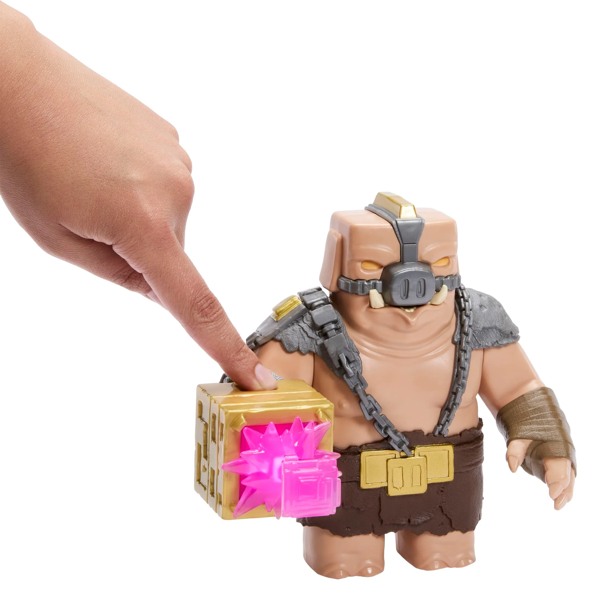 Minecraft Battle Mode Great Hog Large Action Figure, Lights & Sounds, inspired By A Minecraft Movie - Image 4