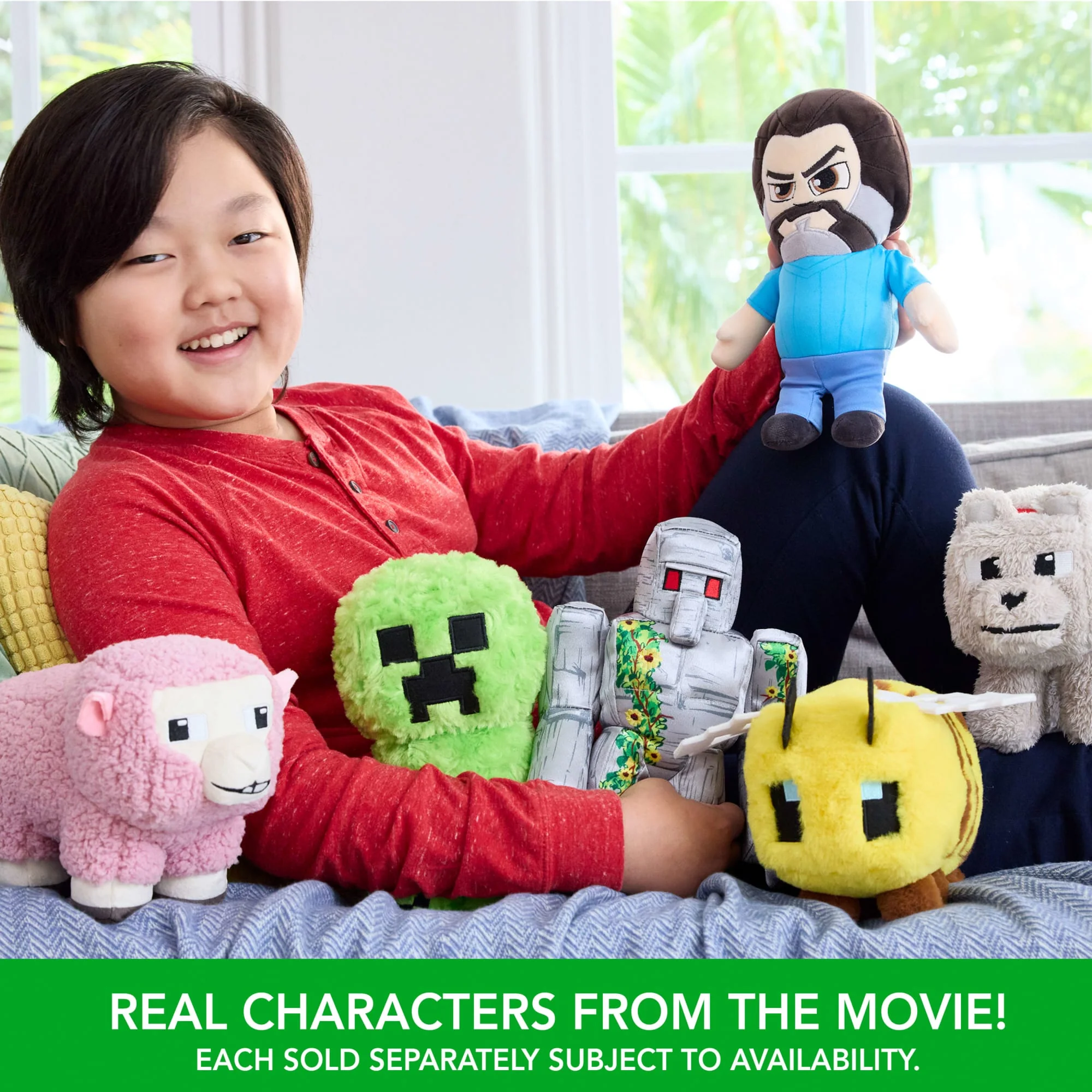 Minecraft Bee Plush Toy, 8-Inch Collectible Soft Doll Inspired By A Minecraft Movie - Image 6