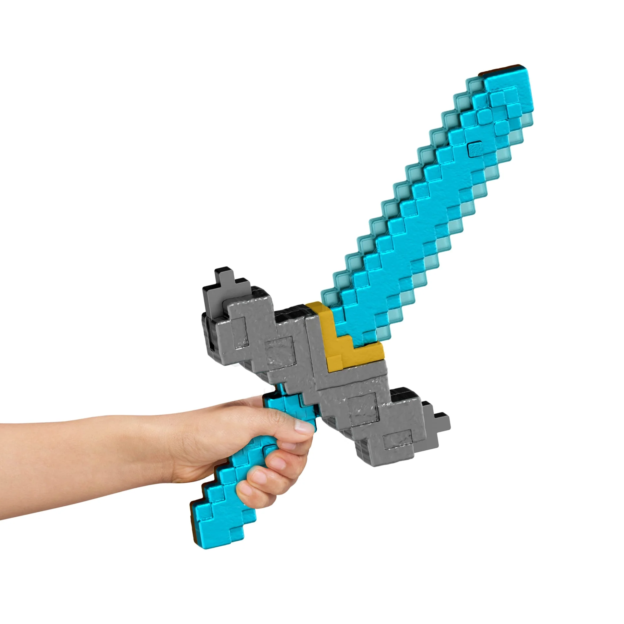 Minecraft Click And Switch Sword And Pickaxe Role-Play 2-in-1 Toy inspired By The Movie - Image 4