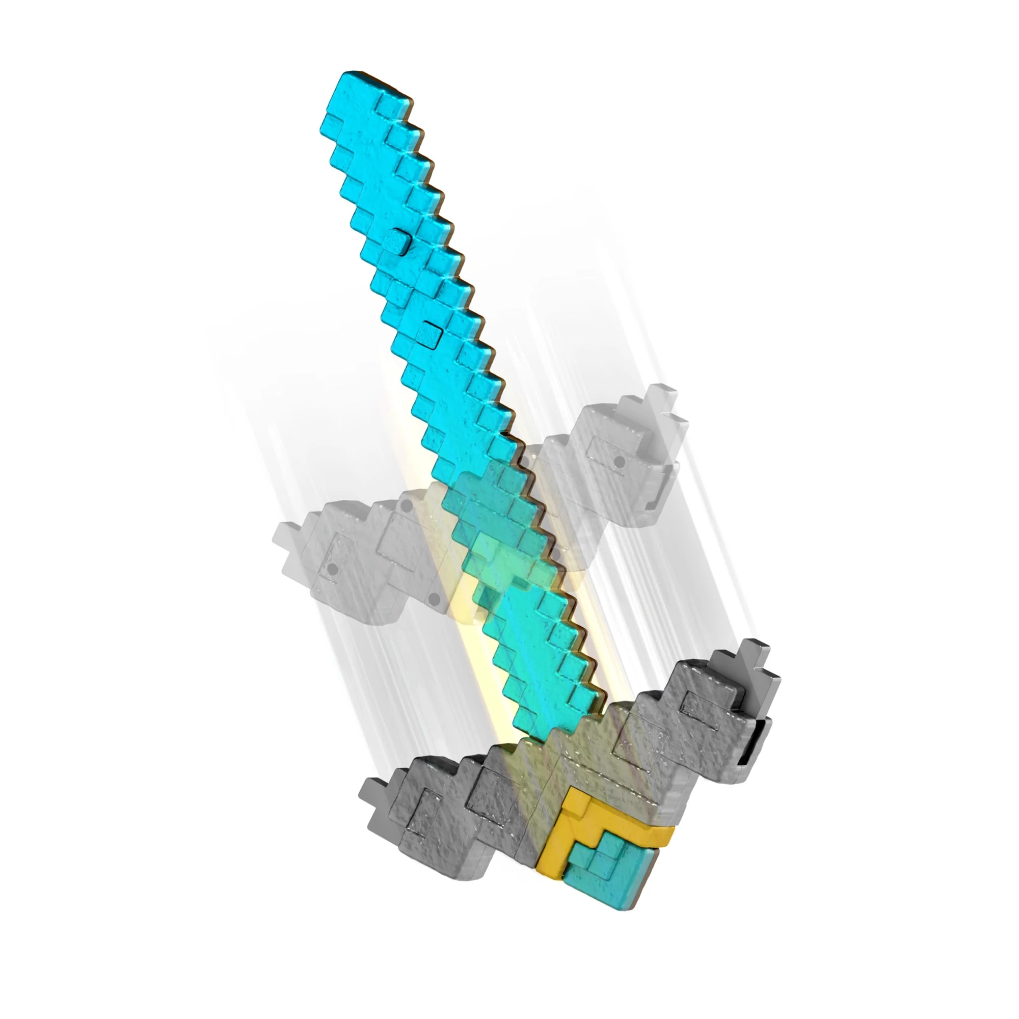 Minecraft Click And Switch Sword And Pickaxe Role-Play 2-in-1 Toy inspired By The Movie - Image 5