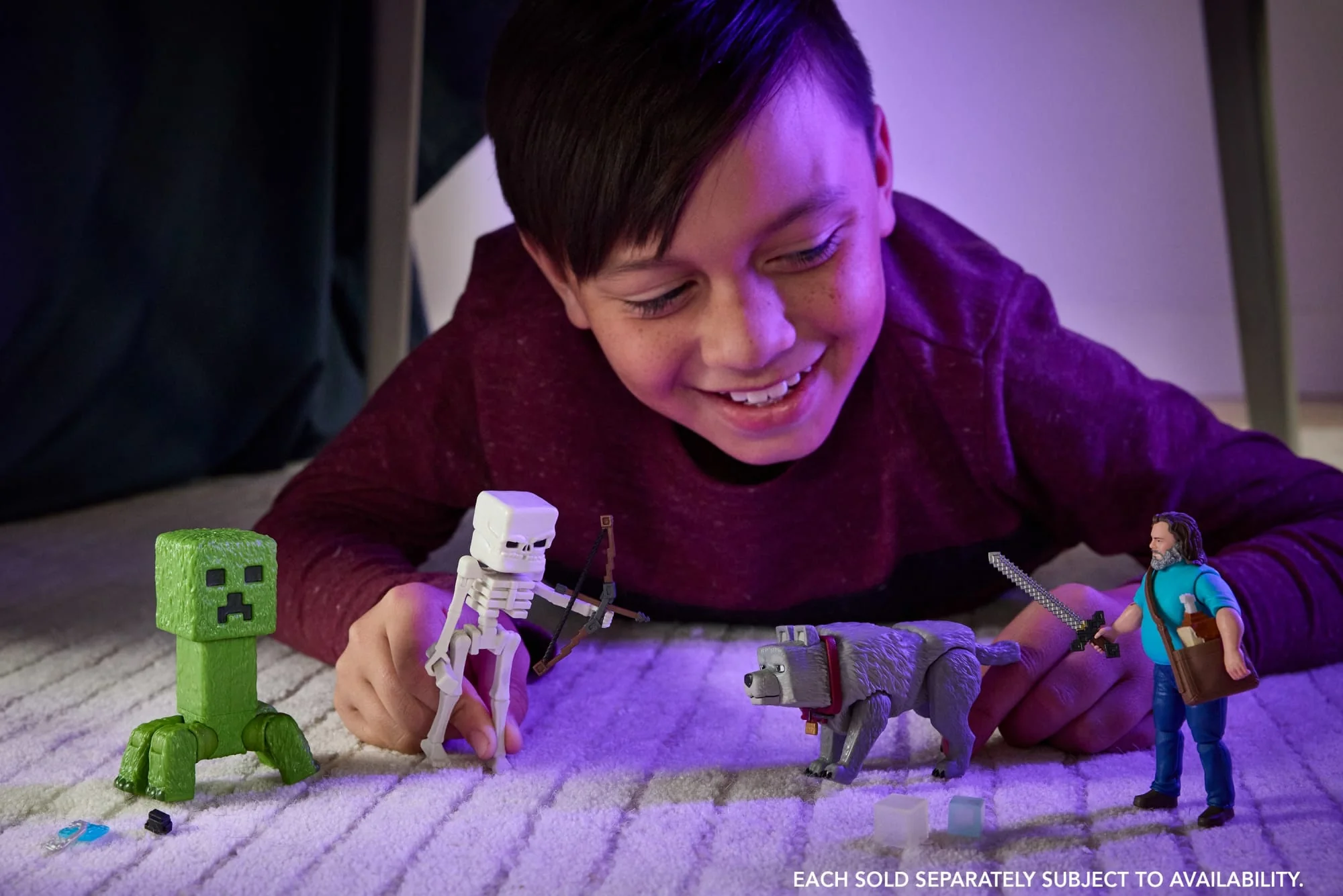 Minecraft Creeper Action Figure & Accessories, 4-Inch Toy Set Inspired By A Minecraft Movie - Image 3