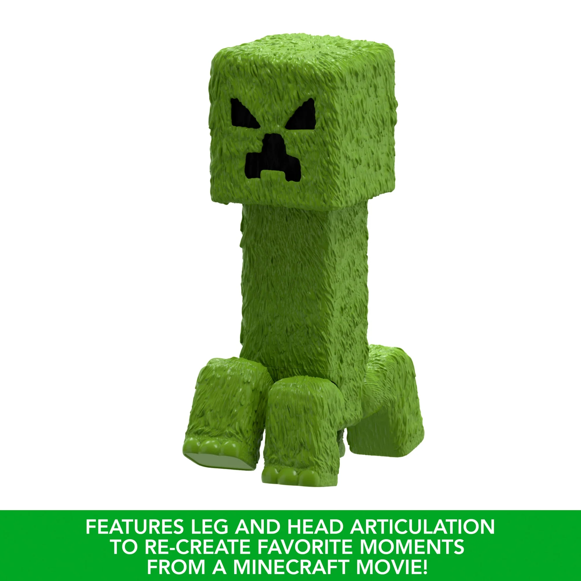 Minecraft Creeper Large-Scale Action Figure, 12-Inch Character Collectible Inspired By The Movie - Image 4
