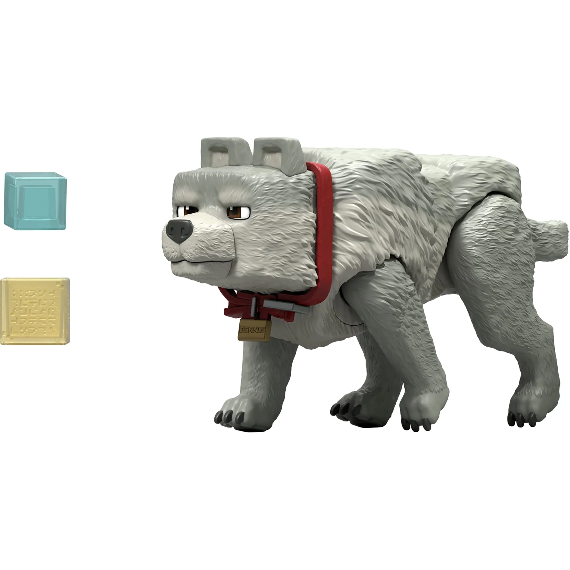 Minecraft Dennis The Wolf Action Figure & Accessories, 3.25-inch Toy Set inspired By A Minecraft Movie - Image 5