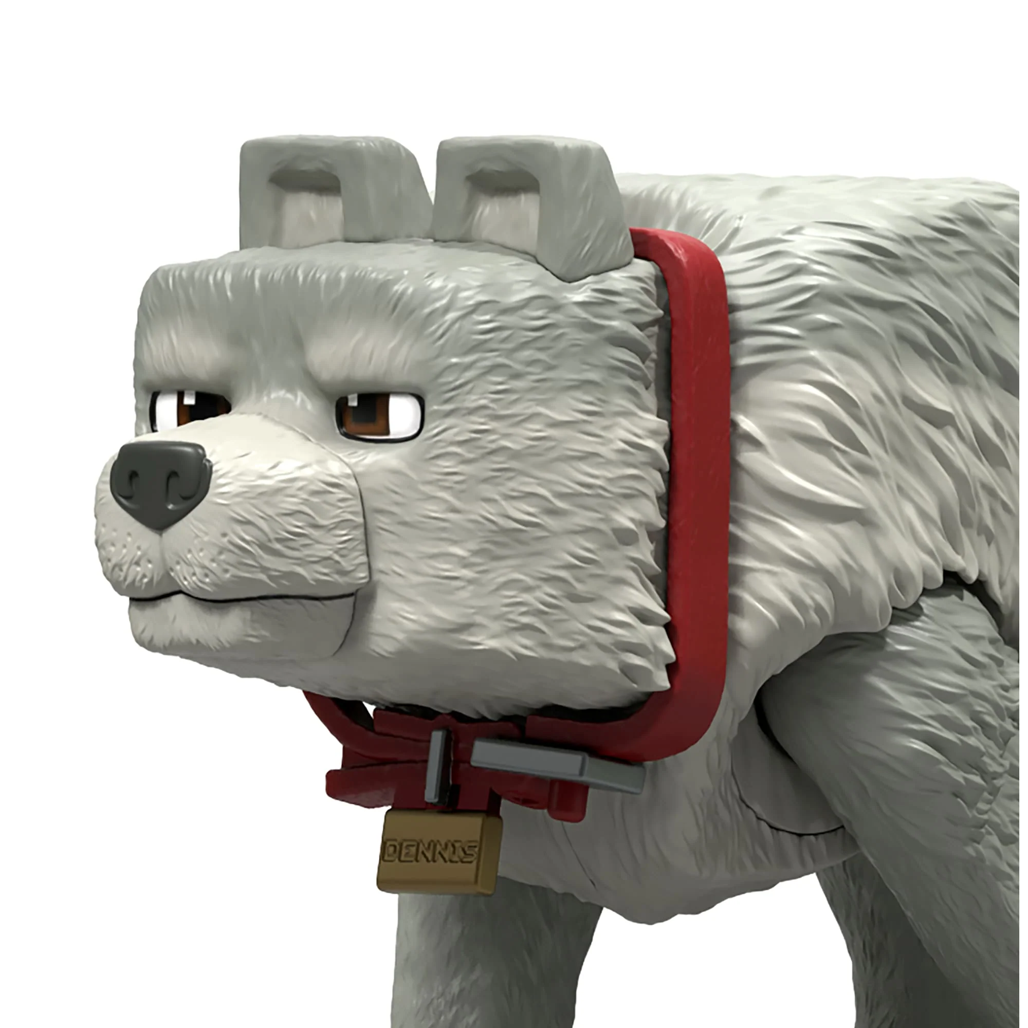 Minecraft Dennis The Wolf Action Figure & Accessories, 3.25-inch Toy Set inspired By A Minecraft Movie - Image 6