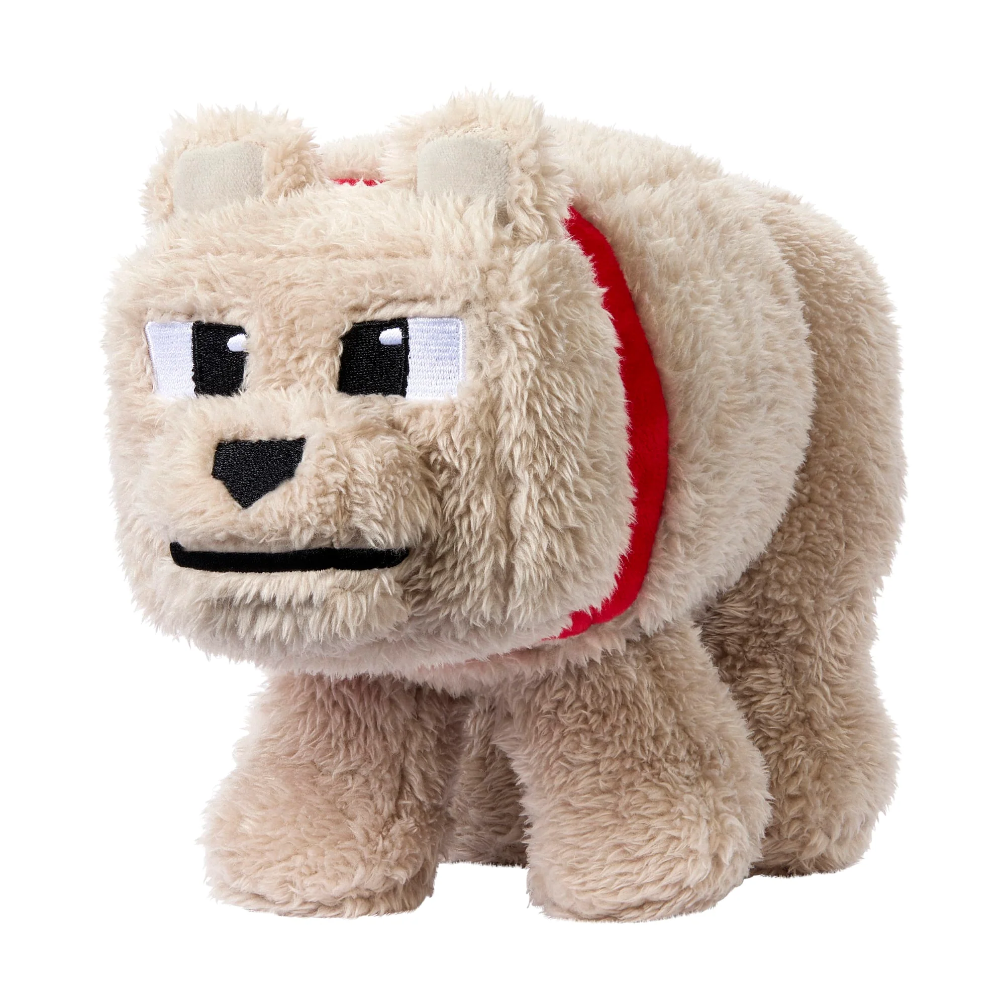 Minecraft Dennis The Wolf Plush Toy, 8-inch Collectible Soft Doll inspired By A Minecraft Movie - Image 3