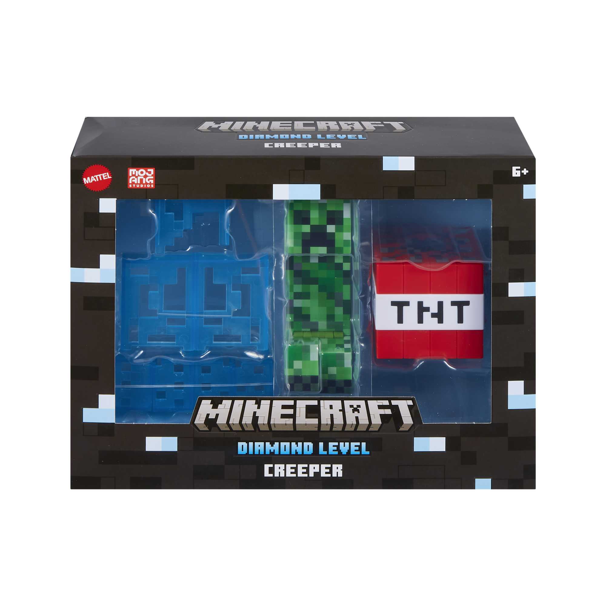 Minecraft-Diamond Level-Creeper-Figurine 14 Cm, Pièce de Collection - Image 6