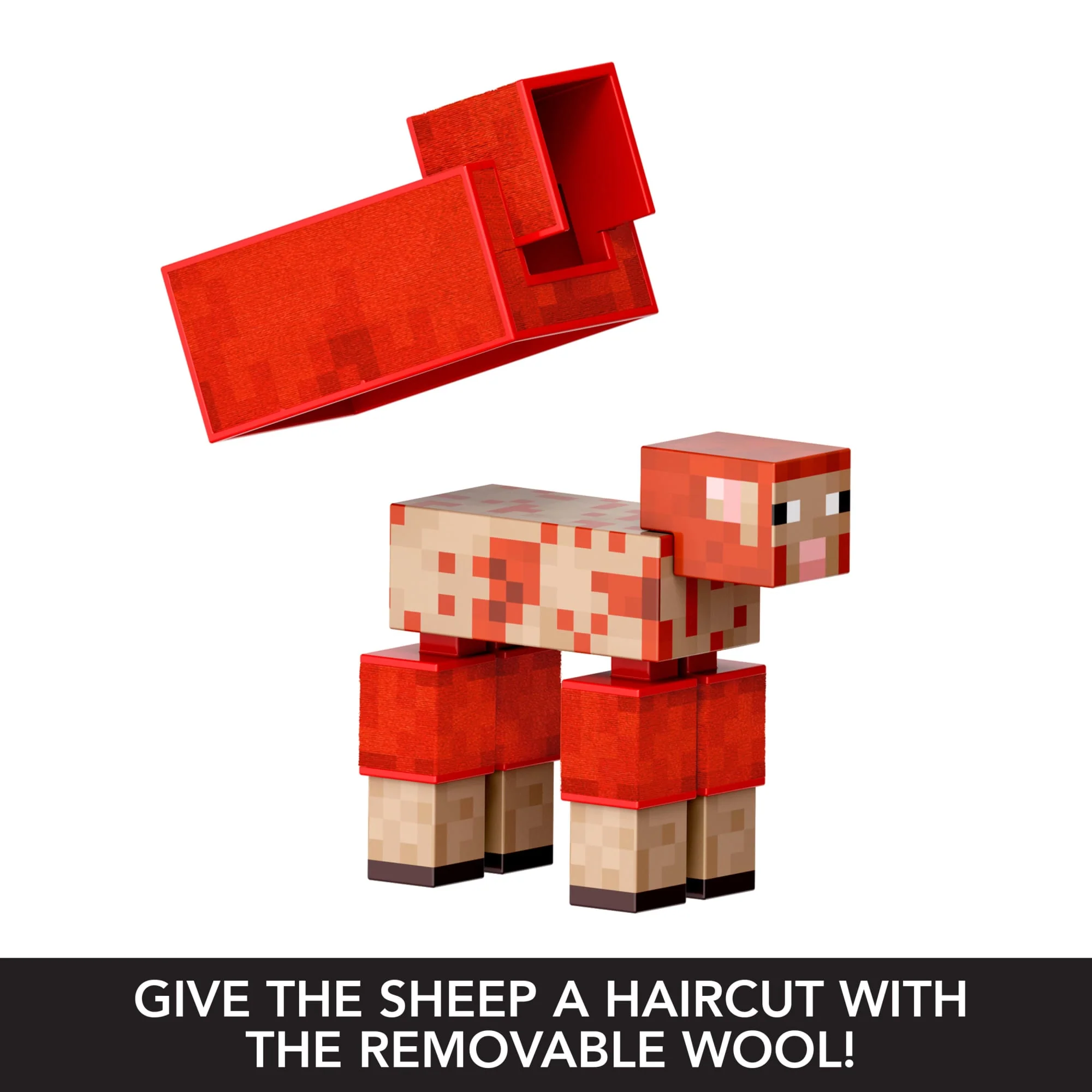 Minecraft Diamond Level Sheep Action Figure & 3 Accessories, 5.5-inch Collector Scale - Image 5