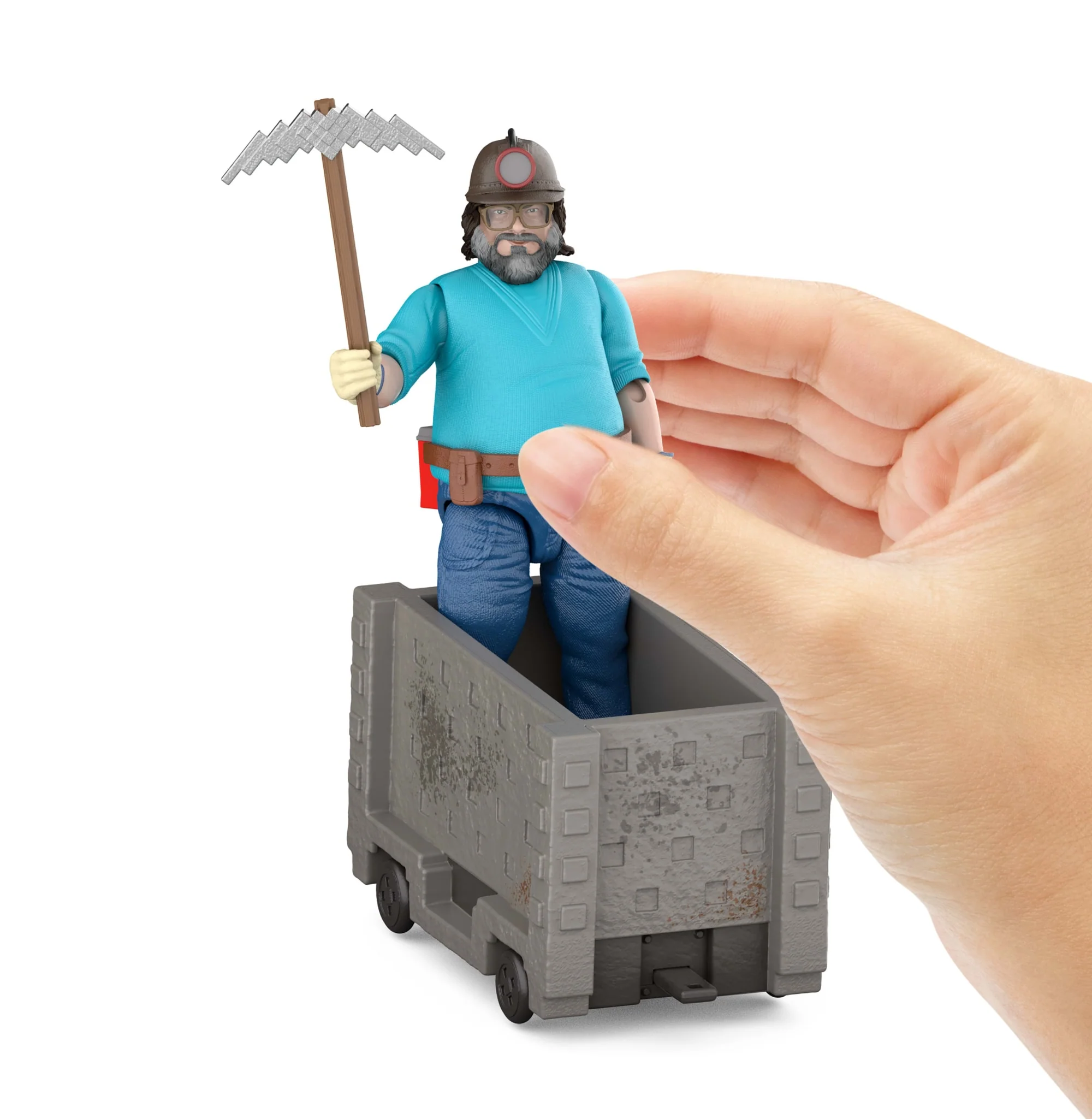 Minecraft Explosive Minecart Escape Action Figure & Accessories Toy Set Inspired By A Minecraft Movie - Image 5
