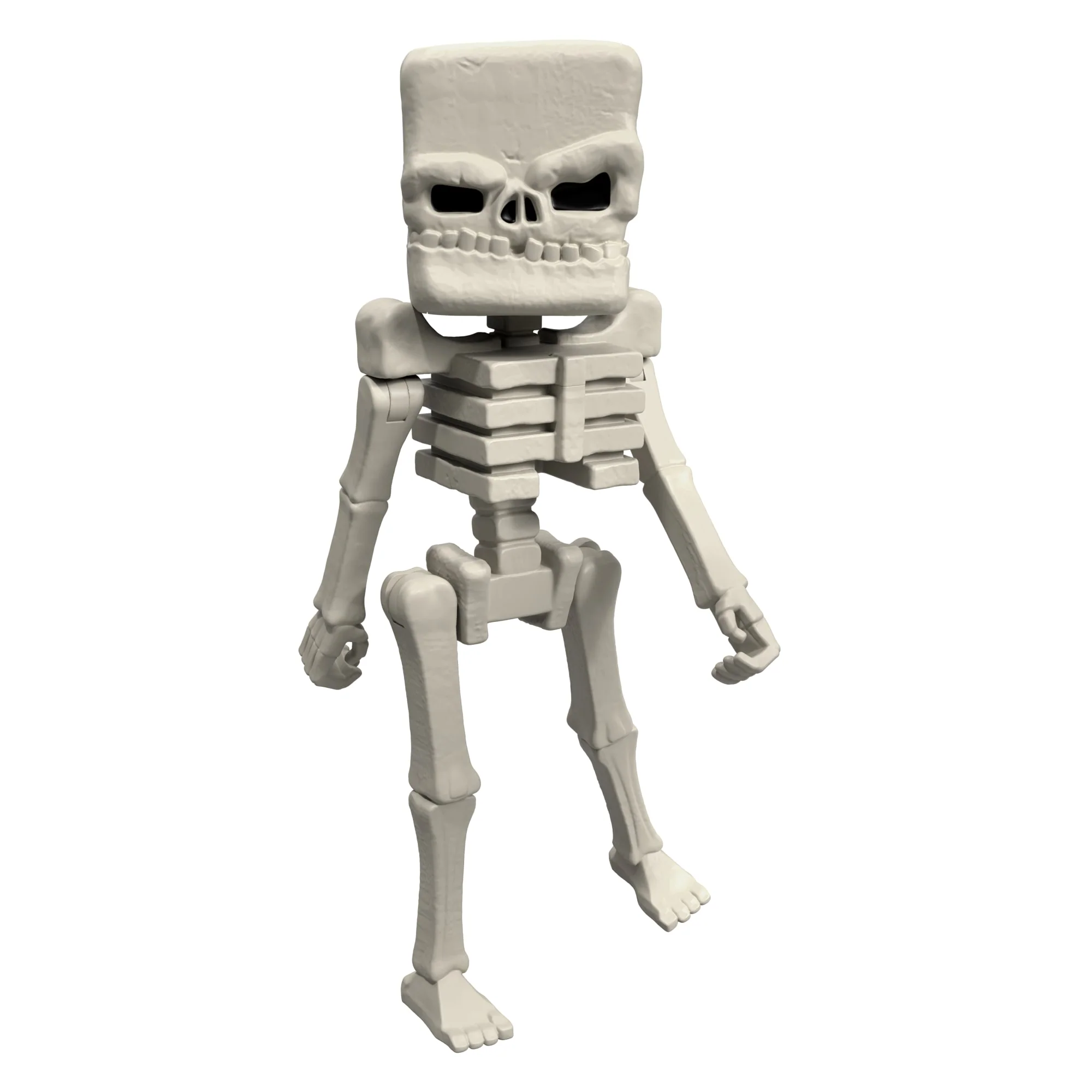 Minecraft-Figurine Articulée Squelette-Taille de 10 Cm et Accessoires - Image 6