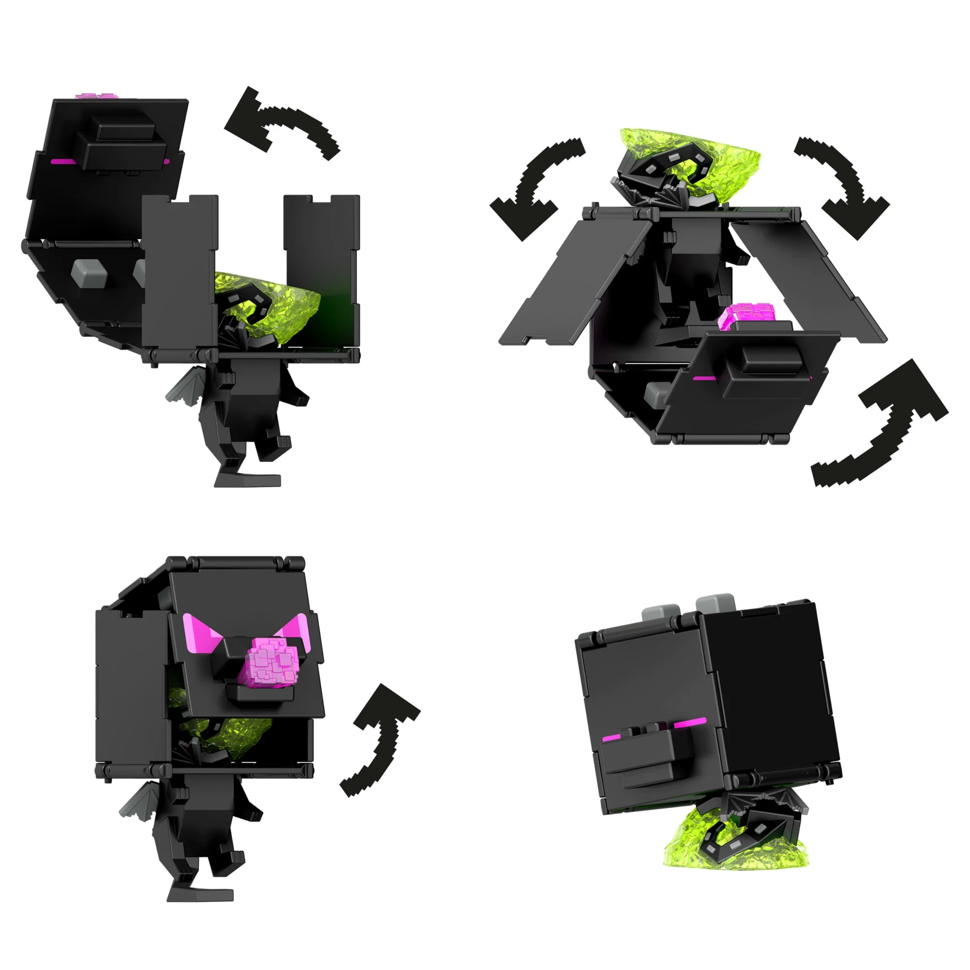 Minecraft Flippin' Figs Coffret de 2 Sunny et Dragon de L’ender - Image 4