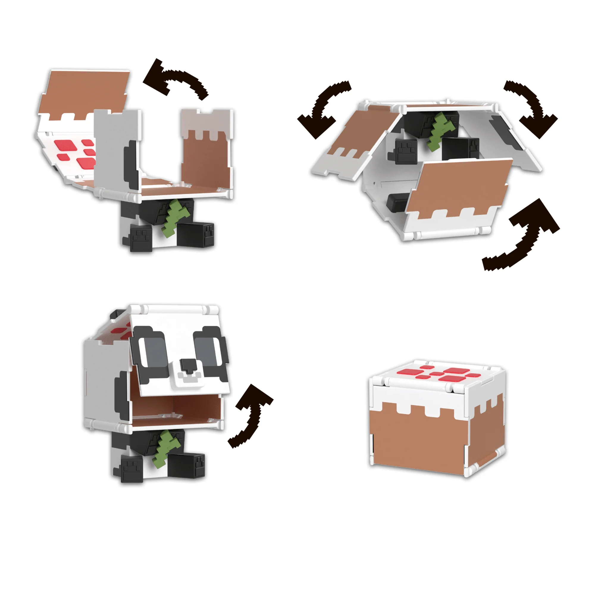 Minecraft Flippin’ Figs Collection de Figurines Échelle de 9,53Cm - Image 3