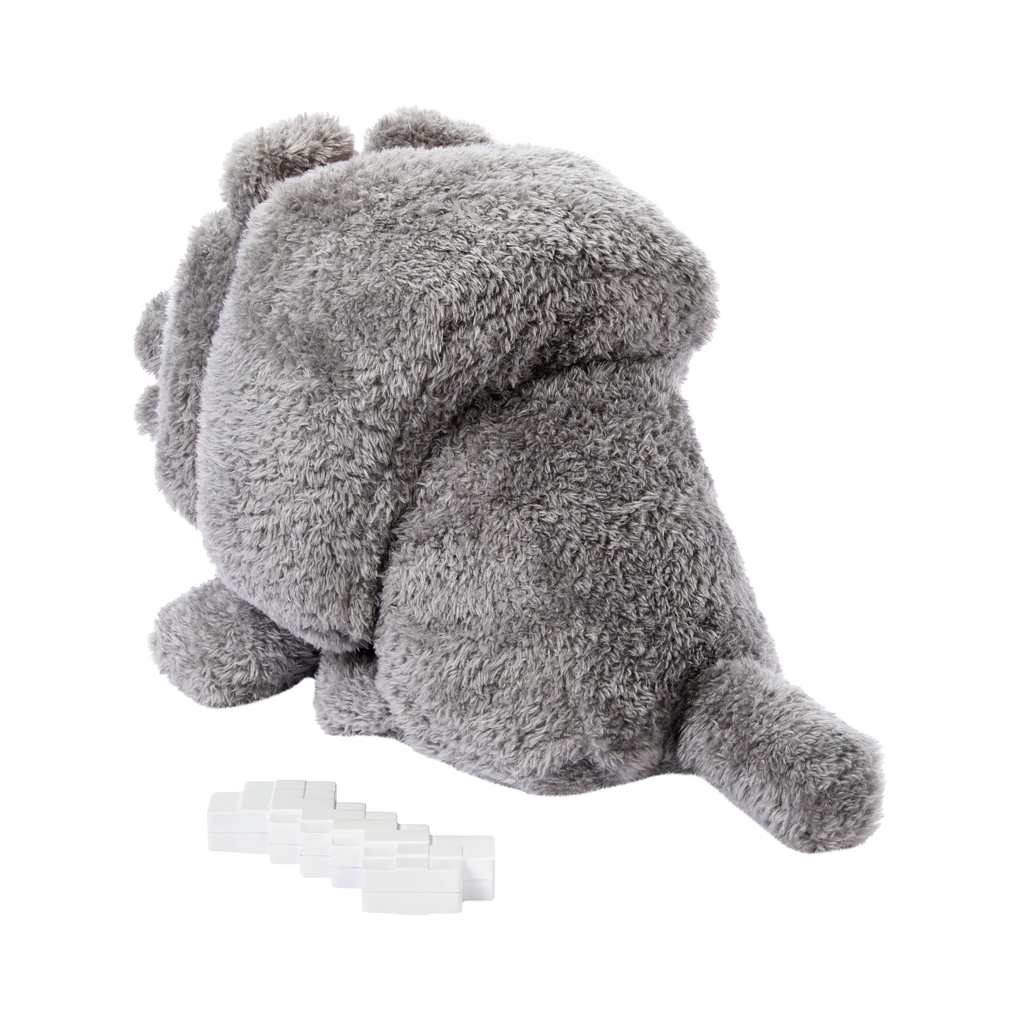 Minecraft Food Mode Dennis Plush Interactive Toy With Sounds & Bone Accessory, Inspired By The Movie - Image 6
