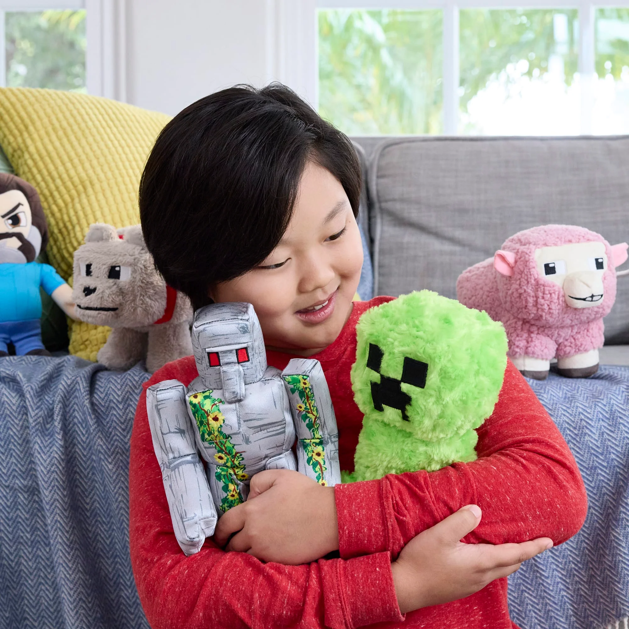 Minecraft Iron Golem Plush Toy, 8-inch Collectible Soft Doll inspired By A Minecraft Movie - Image 2