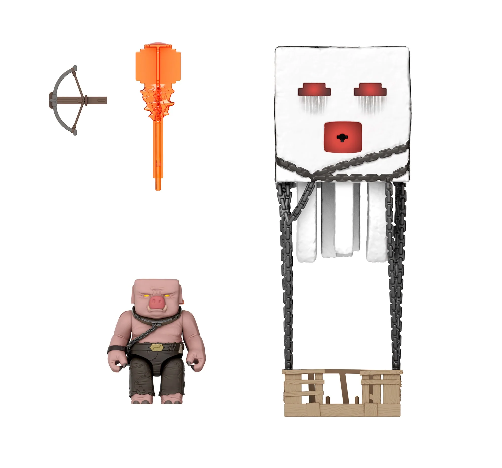 Minecraft La Película Figura de Acción Ataque Explosivo Ghast - Image 3