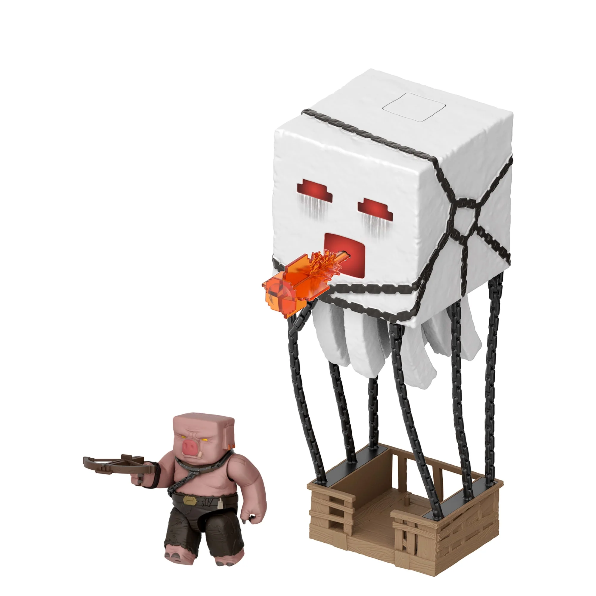 Minecraft La Película Figura de Acción Ataque Explosivo Ghast - Image 4