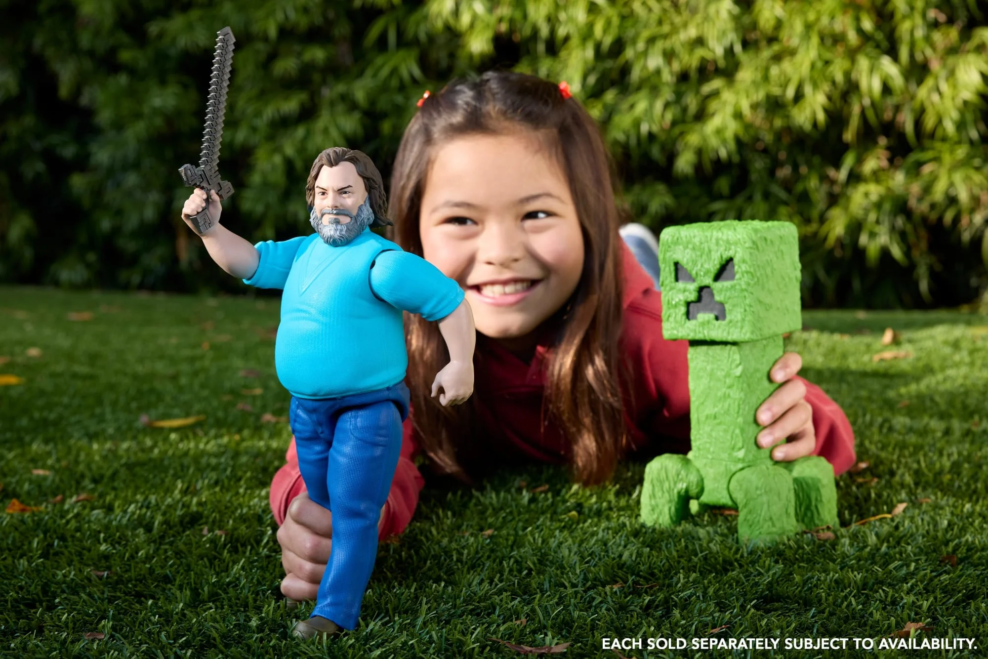 Minecraft La Película Figura de Acción Creeper de 12 pulgadas - Image 5