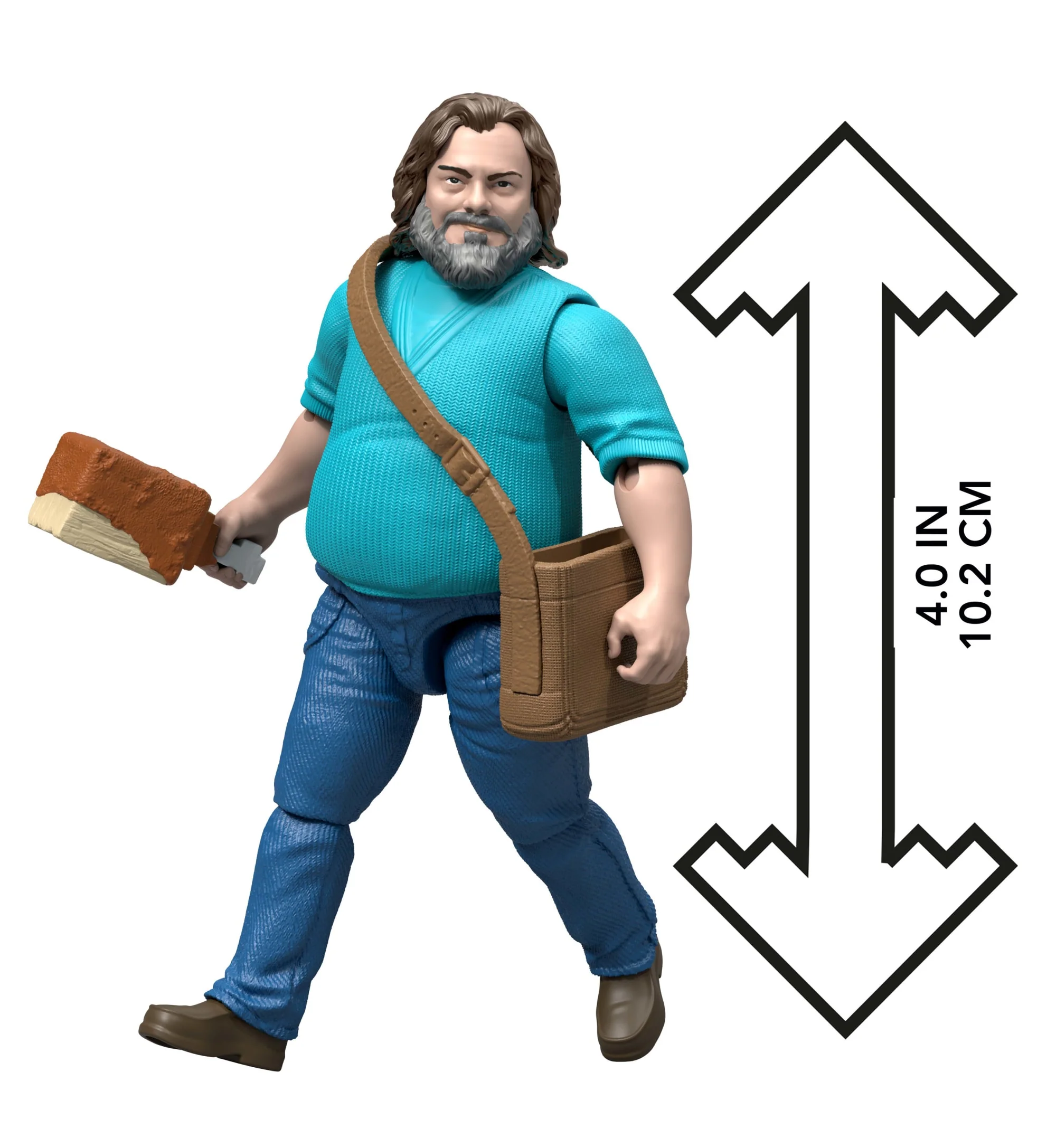Minecraft La Película Figura de Acción Steve de 4 pulgadas - Image 6