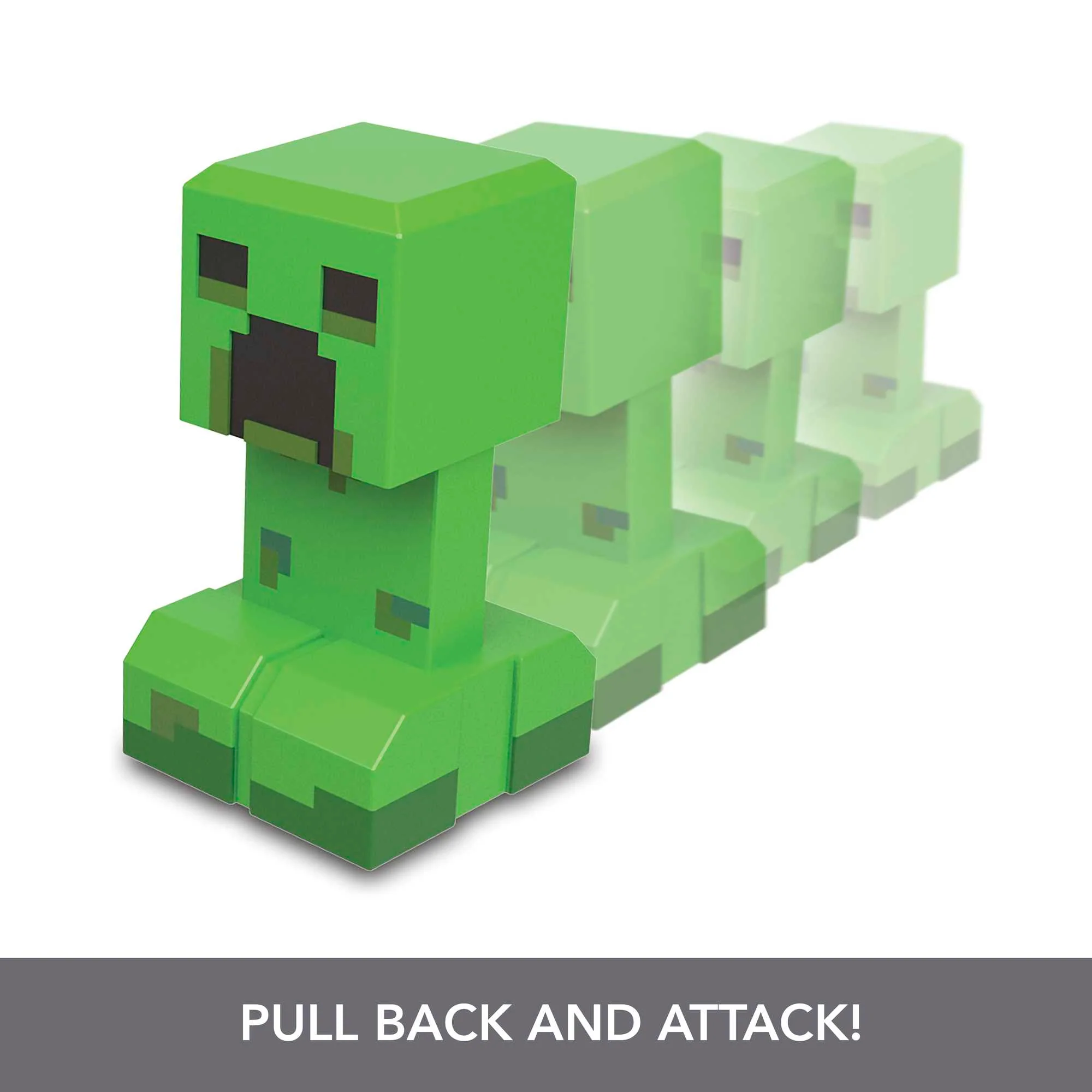Minecraft Legends Creeper vs Piglin Bruiser Figures - Image 3