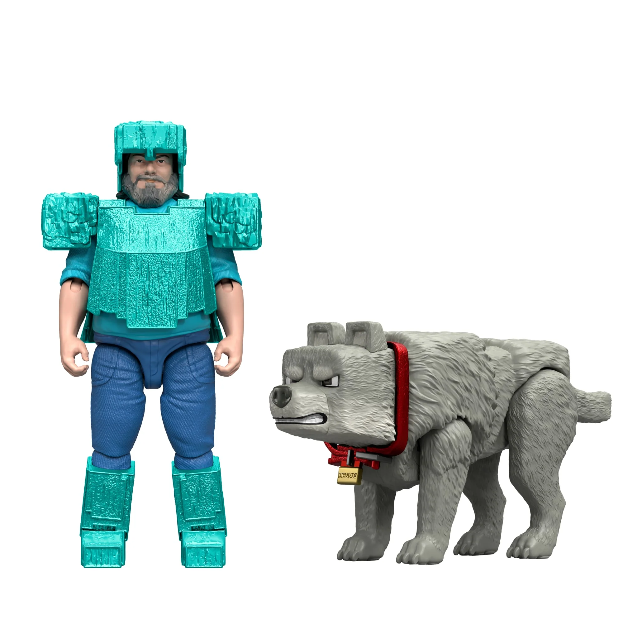 Minecraft Man's Best Wolf Pack With 2 Action Figures & 2 Accessories, Set inspired By The Movie - Image 2