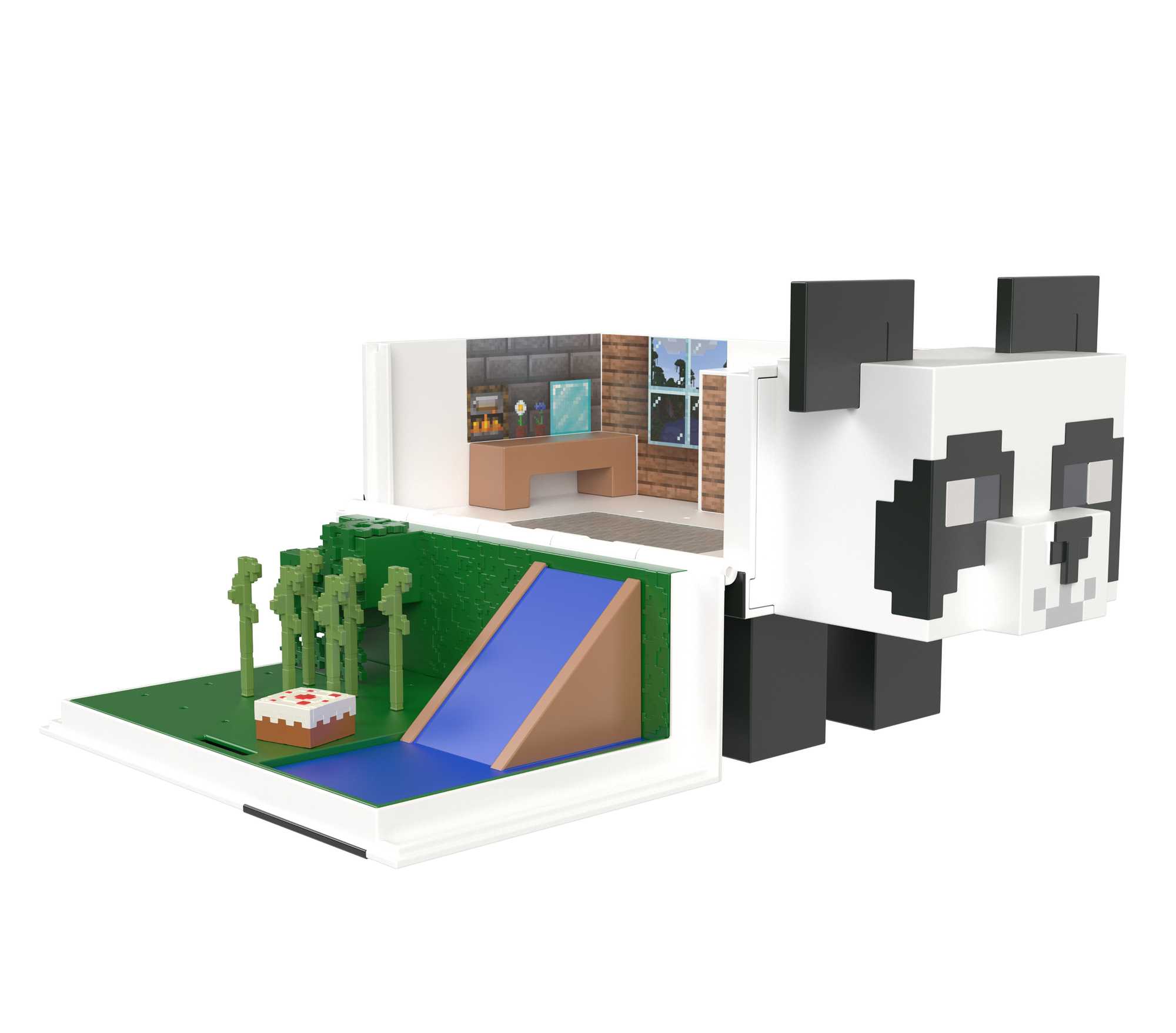 Minecraft-Mini Têtes Modulables-La Maison du Panda-Coffret - Image 3