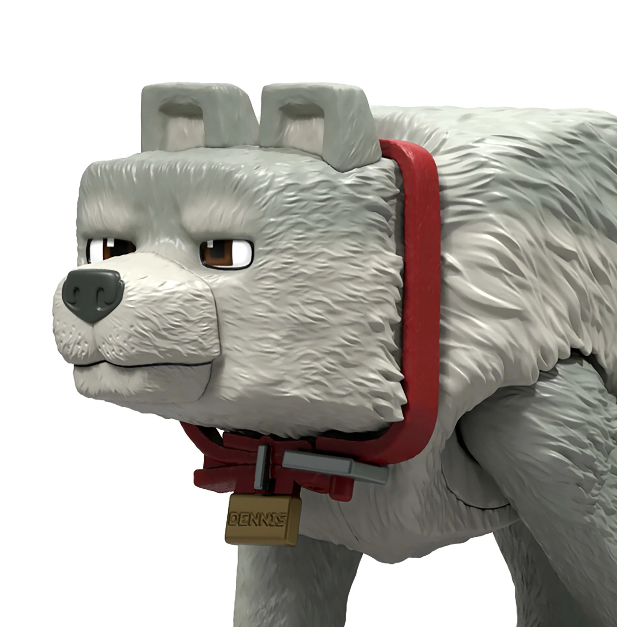 Minecraft o Filme Figura de Ação Lobo de 4 polegadas - Image 4