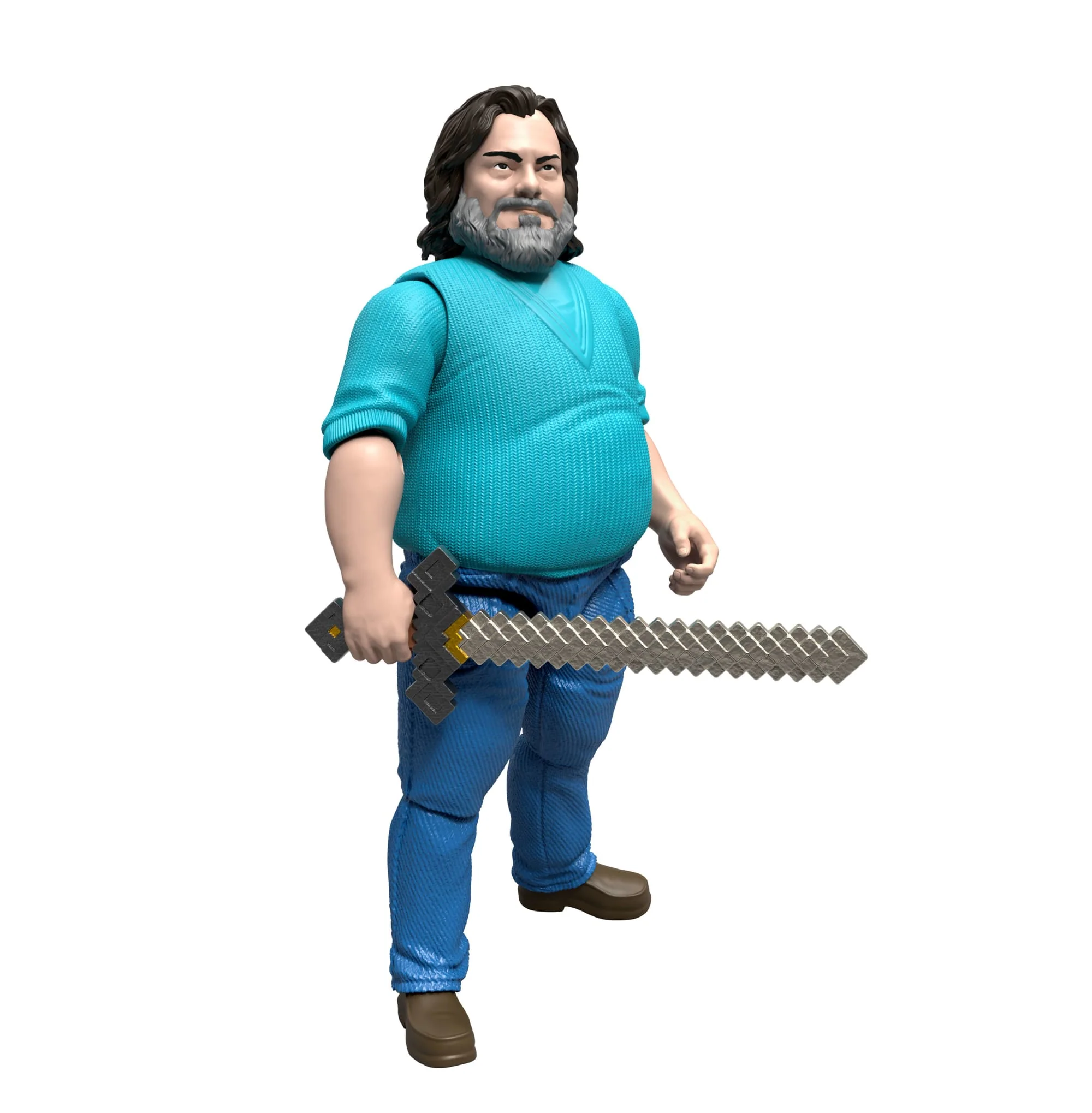 Minecraft o Filme Figura de Ação Steve de 4 polegadas - Image 5