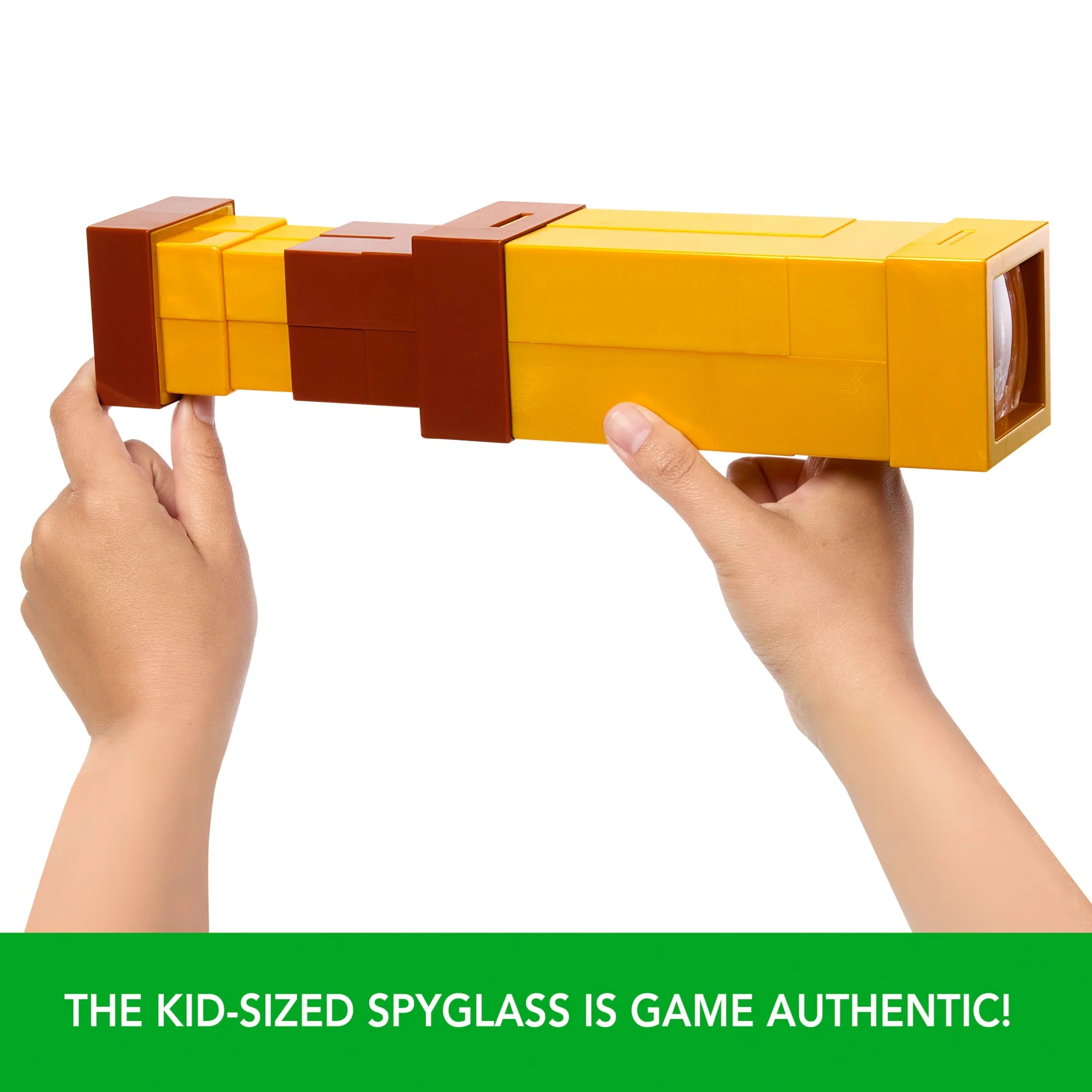 Minecraft Pixel Spyglass Toy With Pixelating View Lens, Kid-Size Accessory For Role-Play & Costumes - Image 5